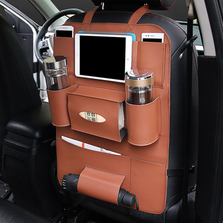 HQ Leather Car Seat Organizers | Auto Heaven USA