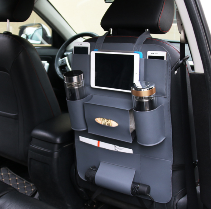HQ Leather Car Seat Organizers | Auto Heaven USA