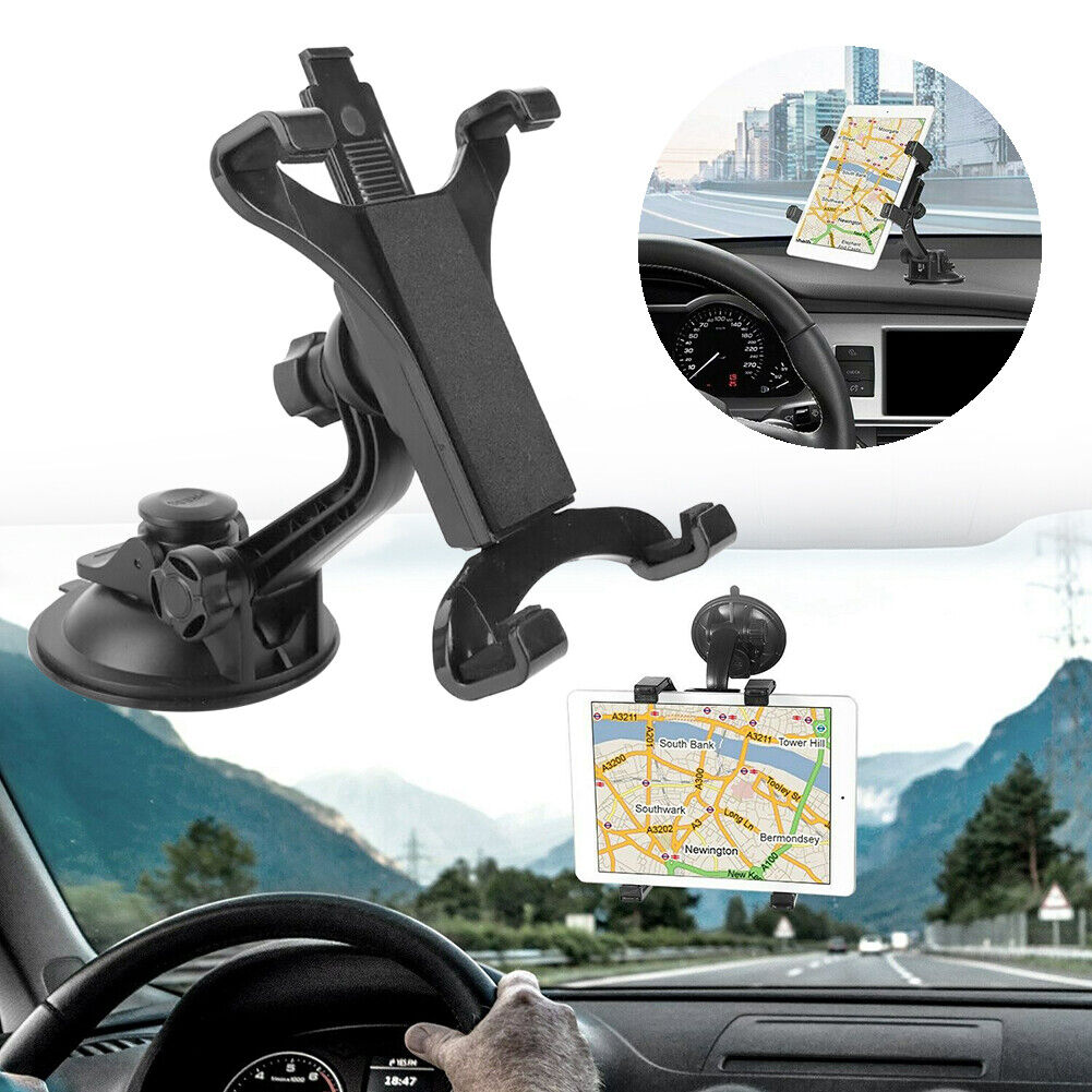 360° Rotating Car Mount Holder Stand Windshield Dashboard For 7-10 inch Tablet | Auto Heaven USA