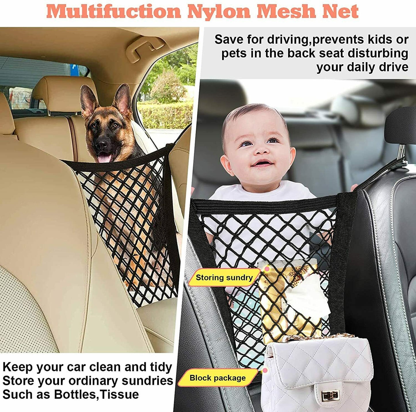 Universal Car Trunk Storage Net | Auto Heaven USA
