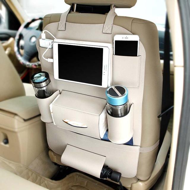 HQ Leather Car Seat Organizers | Auto Heaven USA