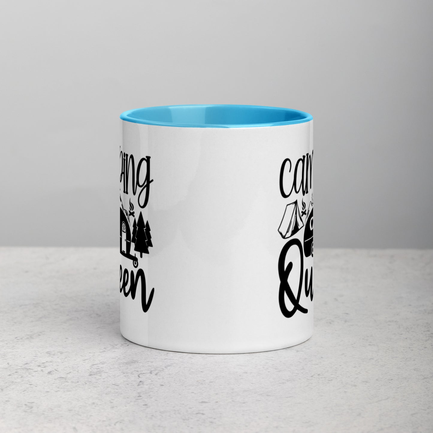 Camping Queen Mug with Colors Inside | Auto Heaven USA