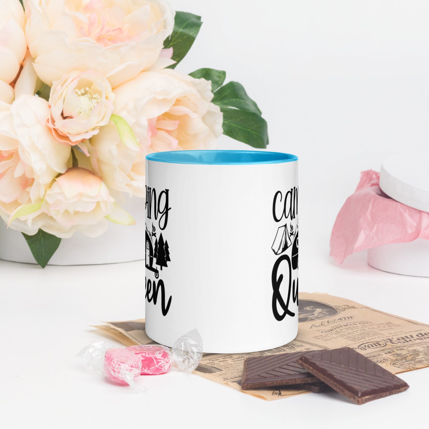 Camping Queen Mug with Colors Inside | Auto Heaven USA