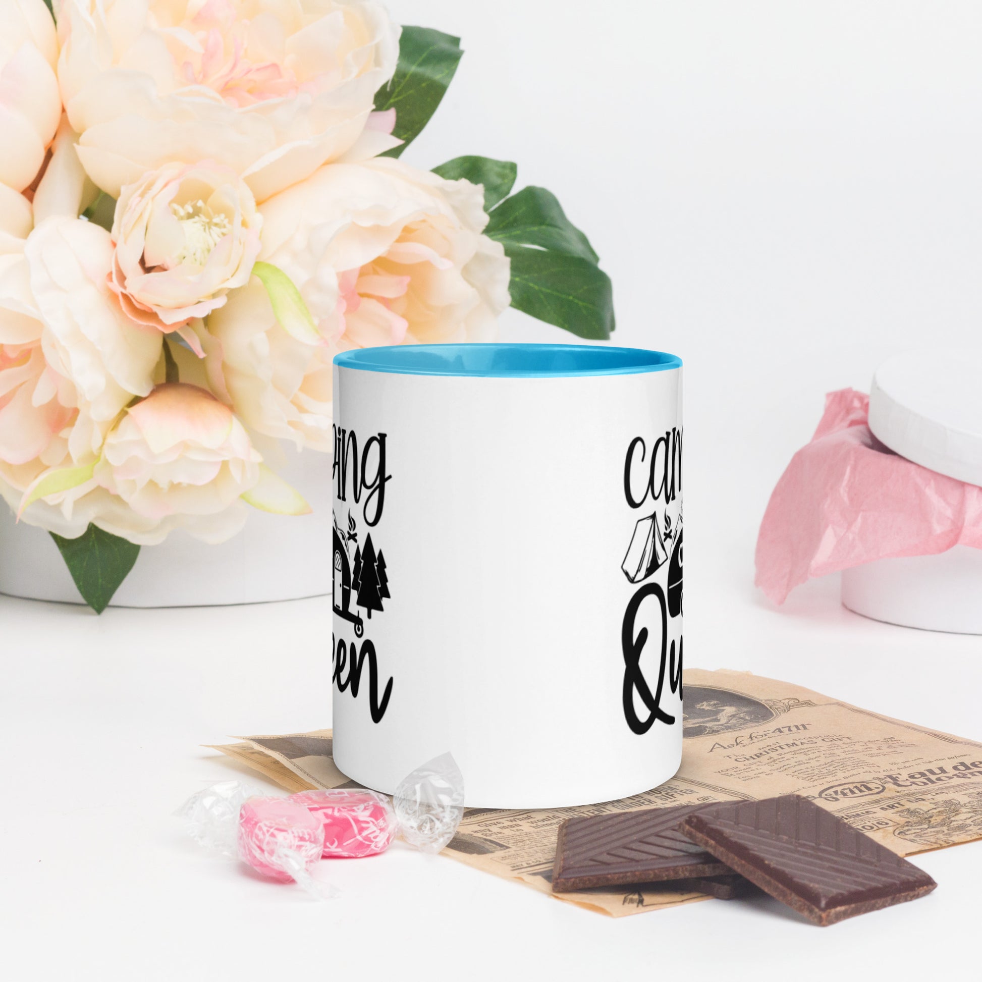 Camping Queen Mug with Colors Inside | Auto Heaven USA