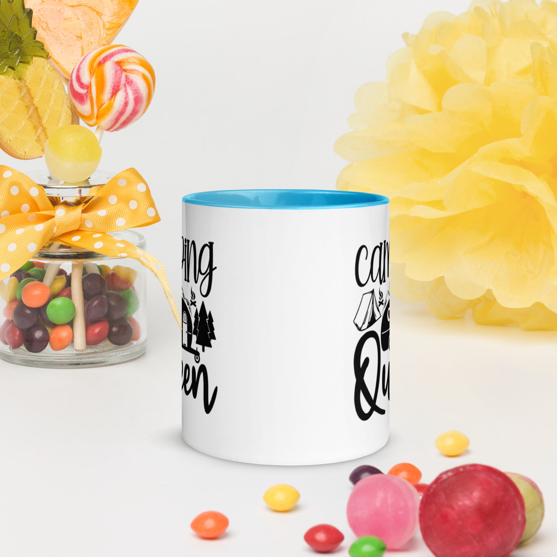 Camping Queen Mug with Colors Inside | Auto Heaven USA