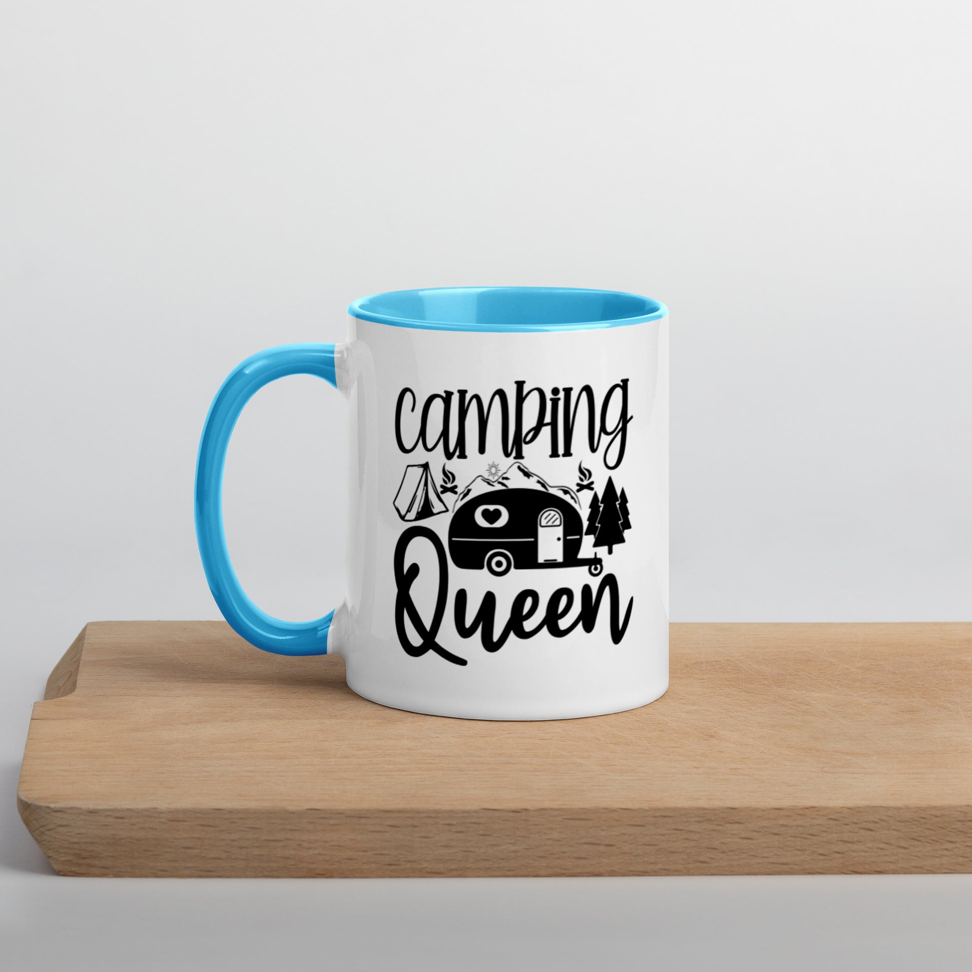Camping Queen Mug with Colors Inside | Auto Heaven USA
