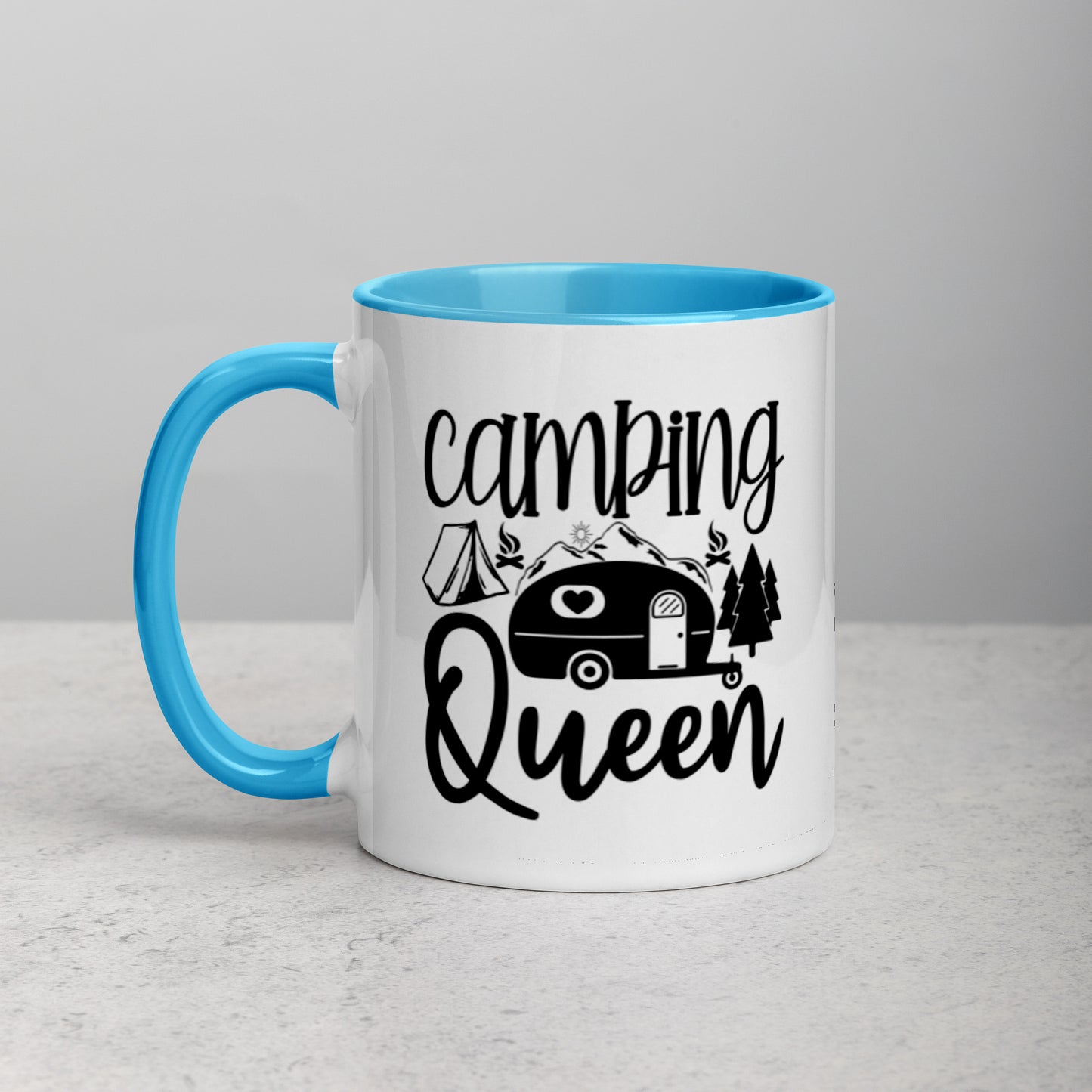Camping Queen Mug with Colors Inside | Auto Heaven USA