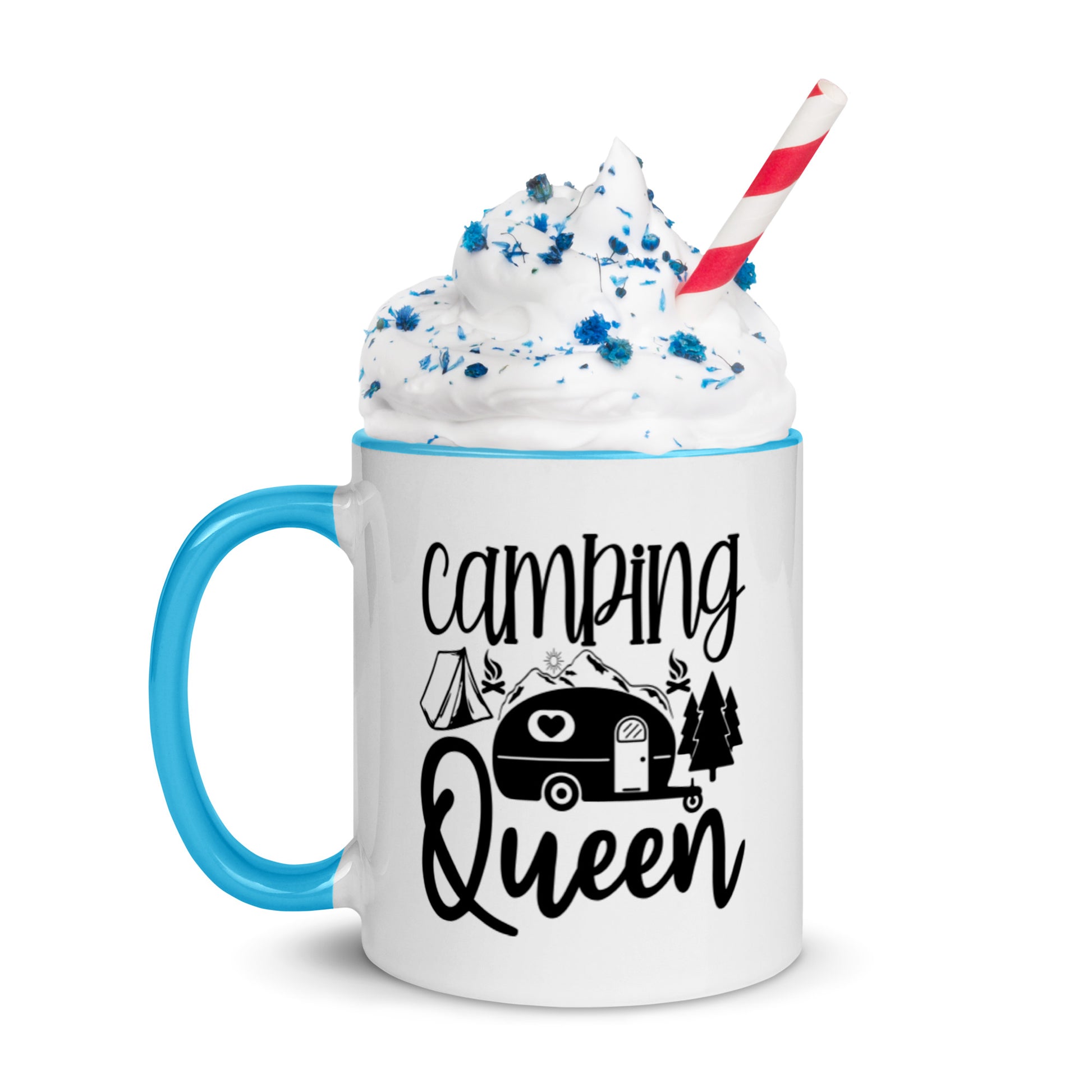 Camping Queen Mug with Colors Inside | Auto Heaven USA