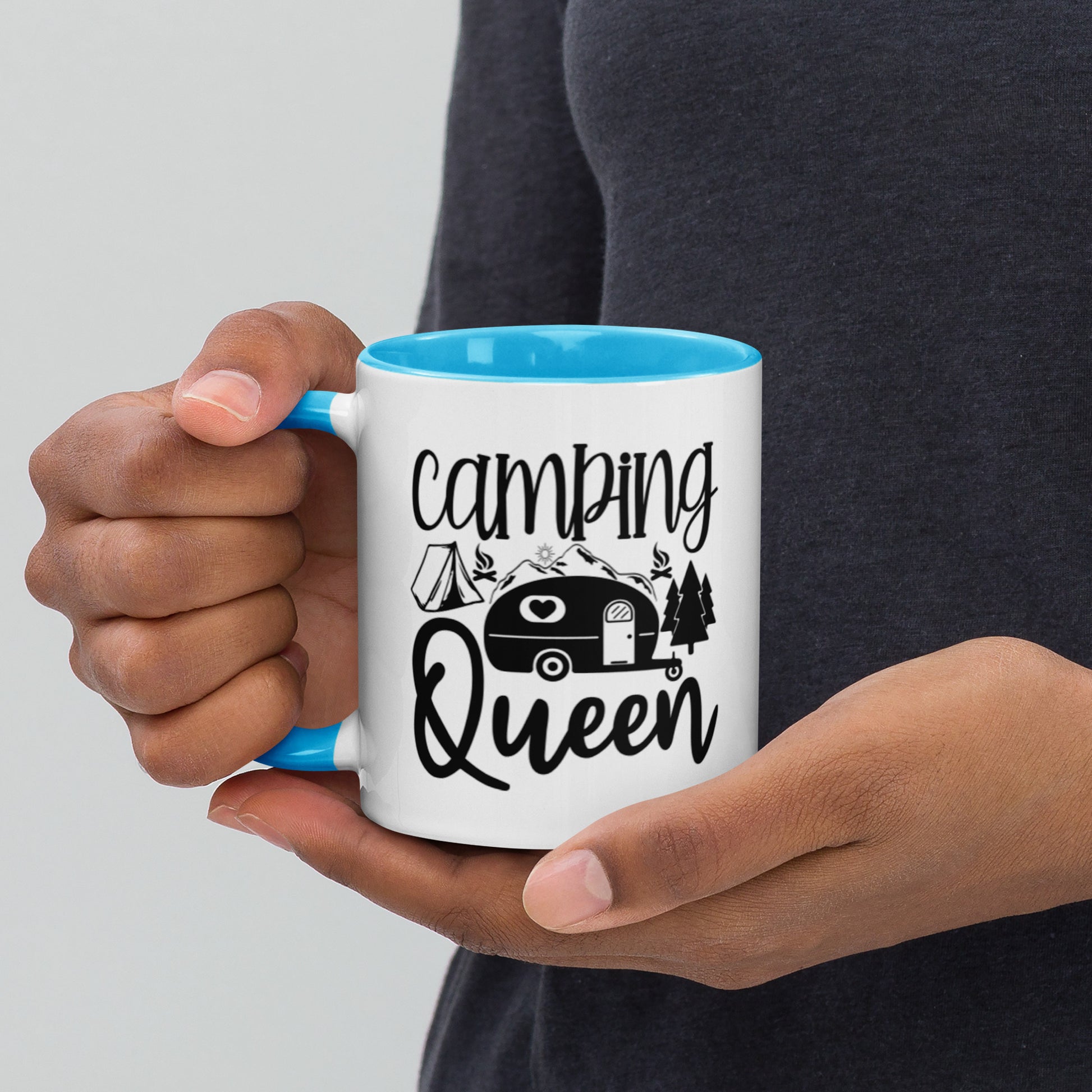 Camping Queen Mug with Colors Inside | Auto Heaven USA