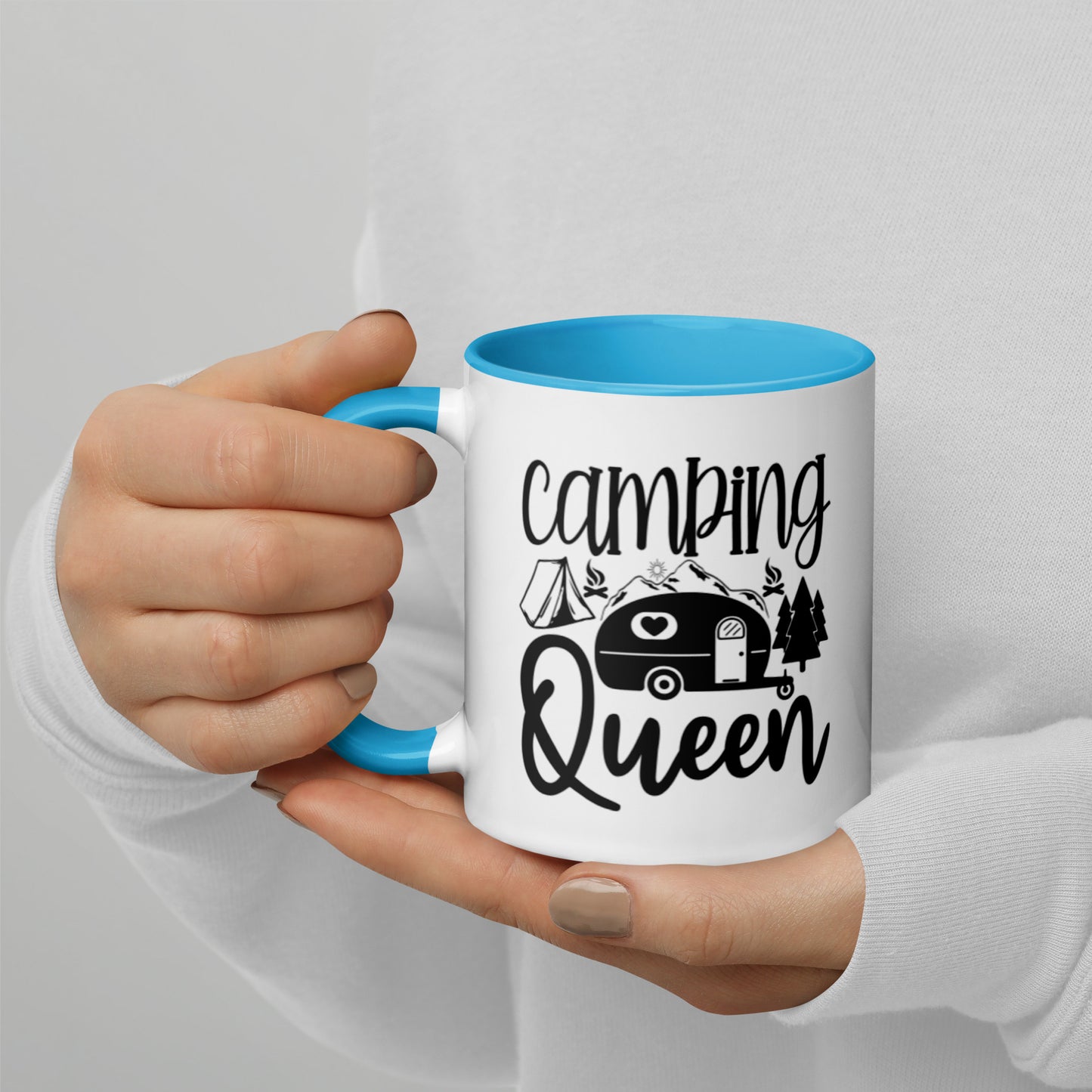 Camping Queen Mug with Colors Inside | Auto Heaven USA