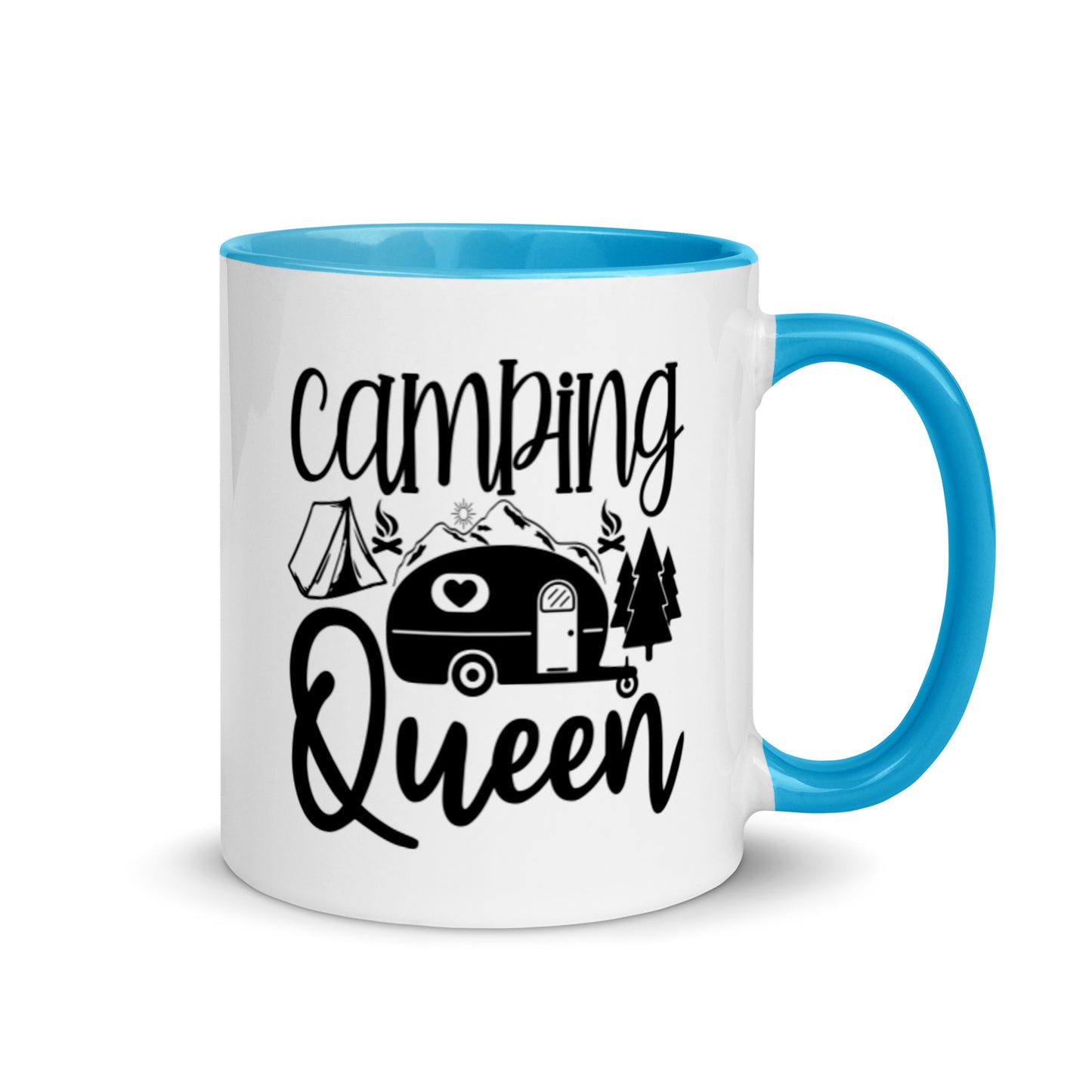 Camping Queen Mug with Colors Inside | Auto Heaven USA