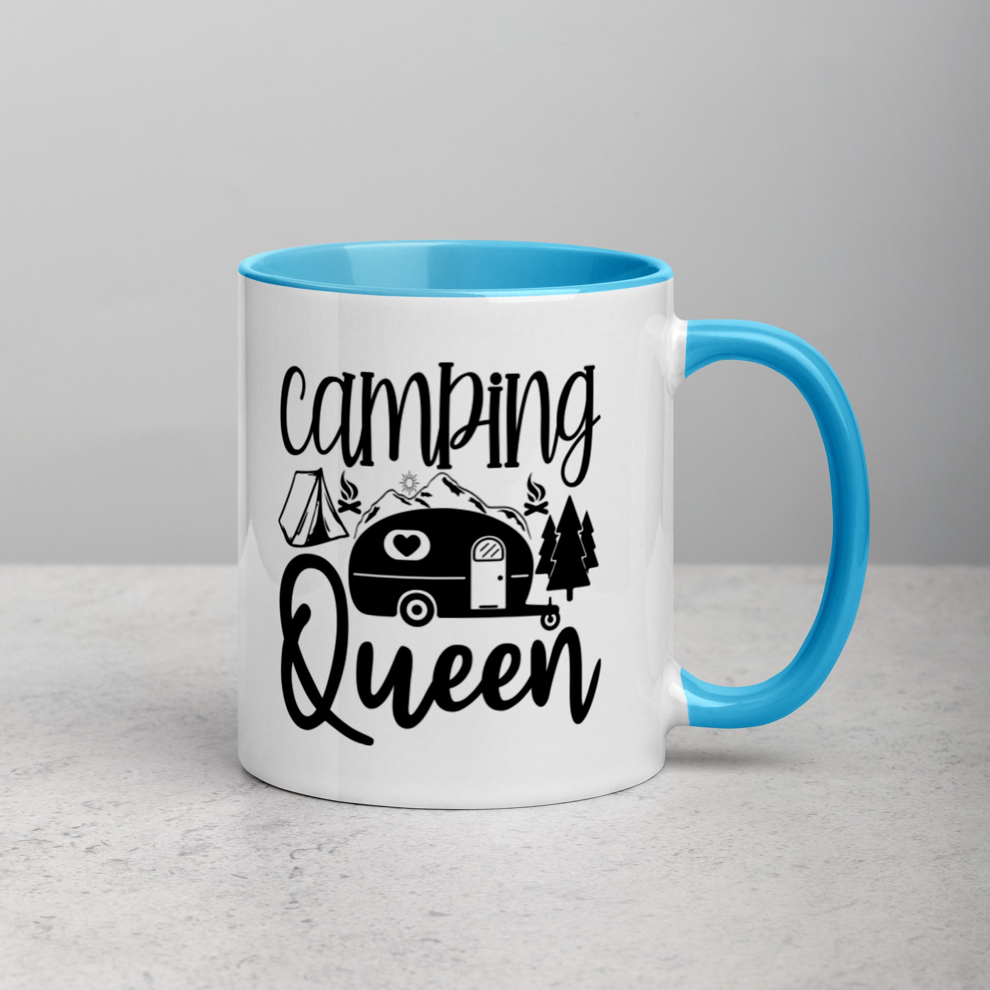 Camping Queen Mug with Colors Inside | Auto Heaven USA
