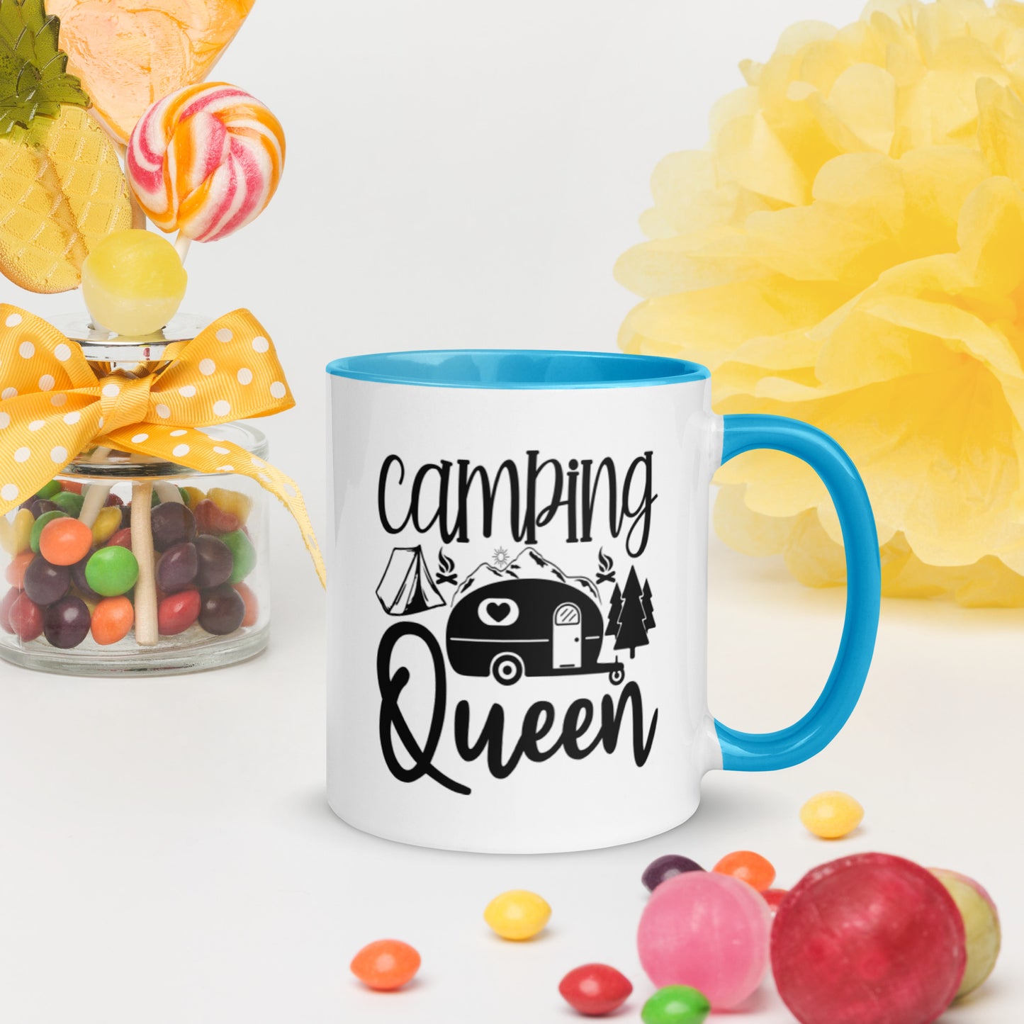 Camping Queen Mug with Colors Inside | Auto Heaven USA