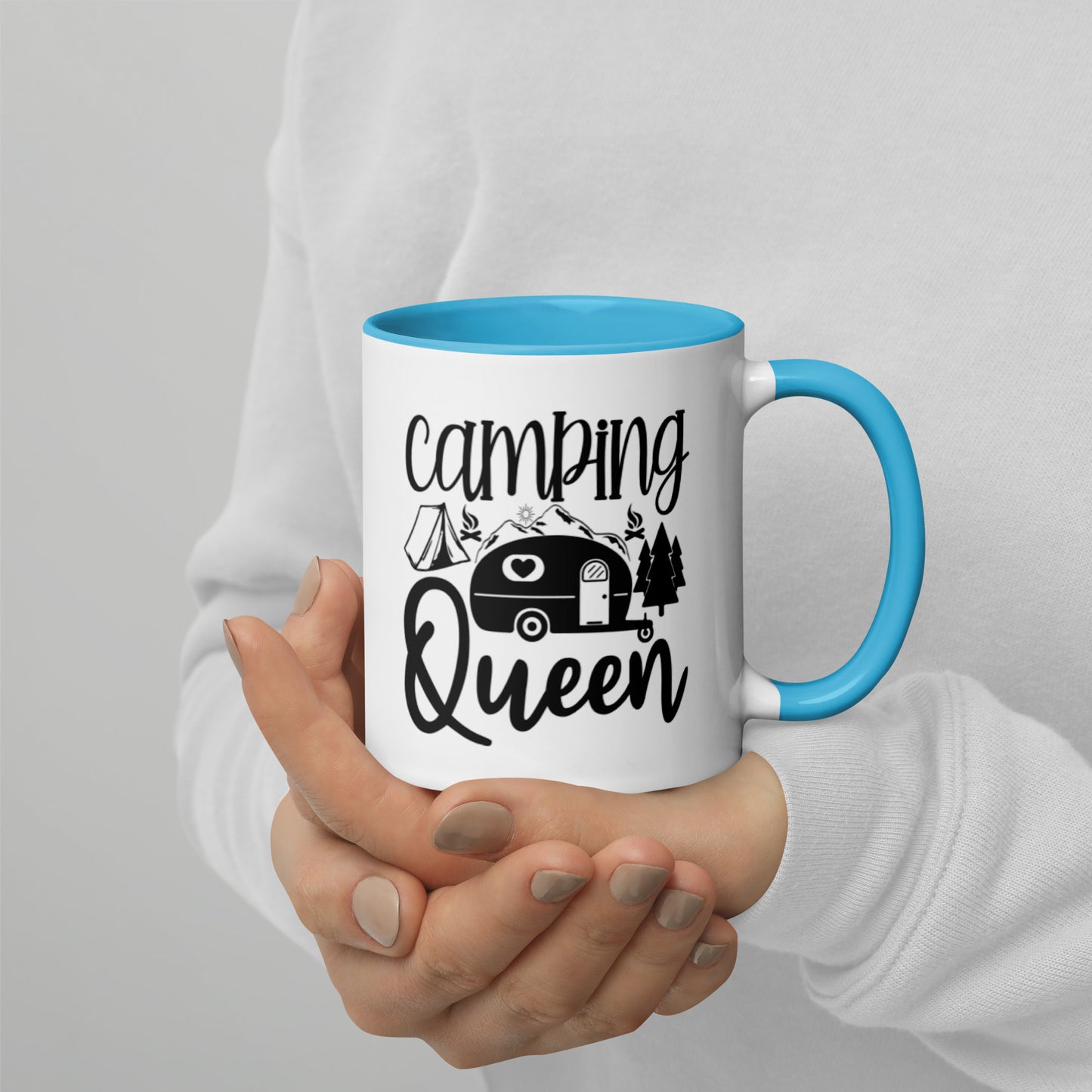 Camping Queen Mug with Colors Inside | Auto Heaven USA
