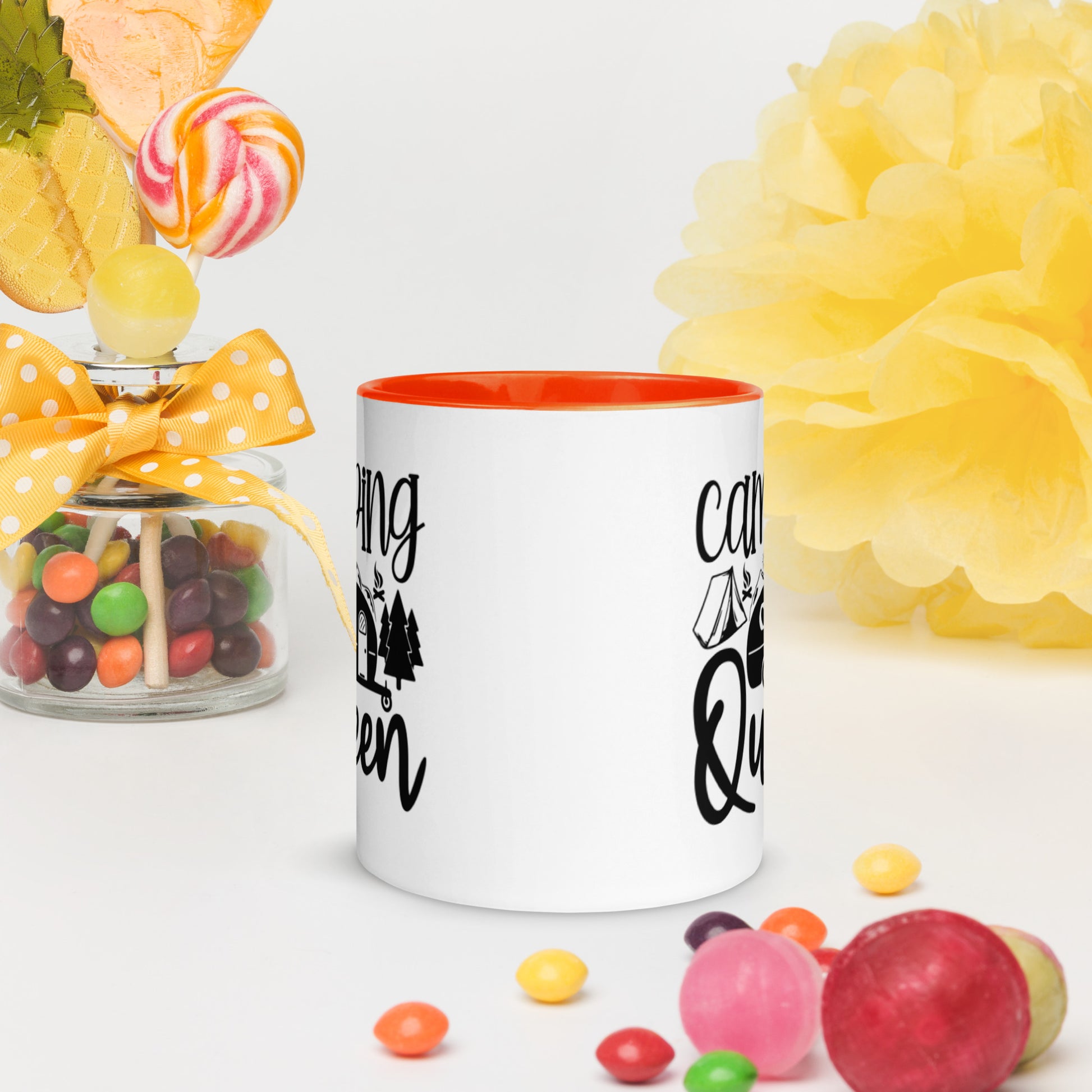 Camping Queen Mug with Colors Inside | Auto Heaven USA