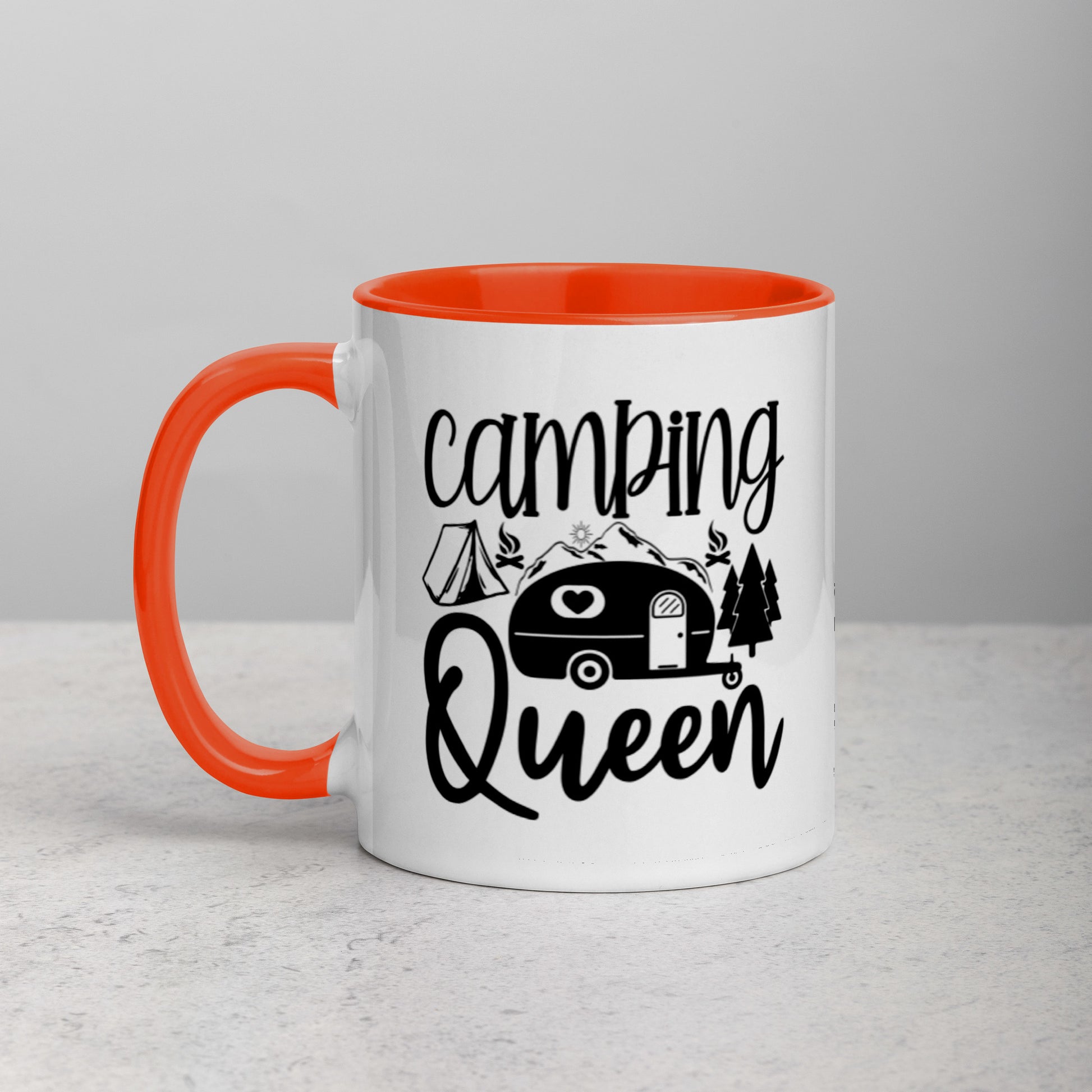 Camping Queen Mug with Colors Inside | Auto Heaven USA