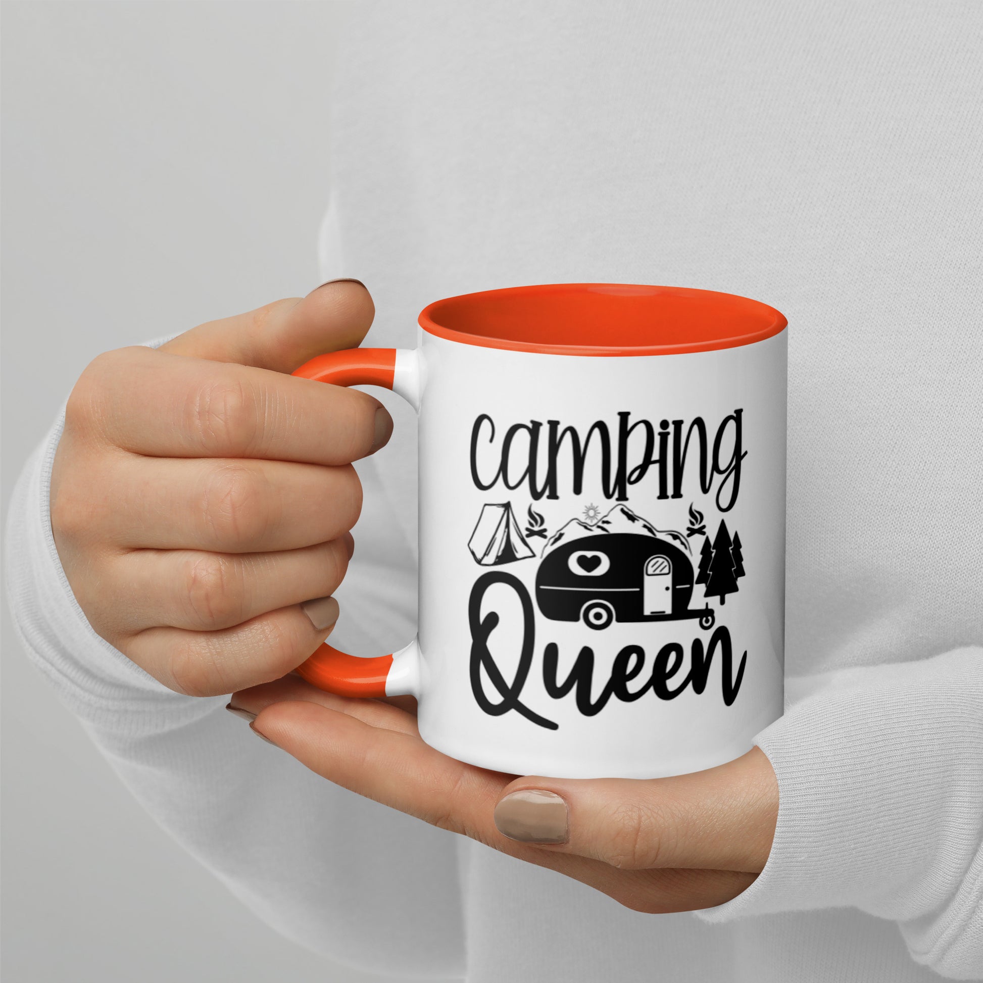 Camping Queen Mug with Colors Inside | Auto Heaven USA
