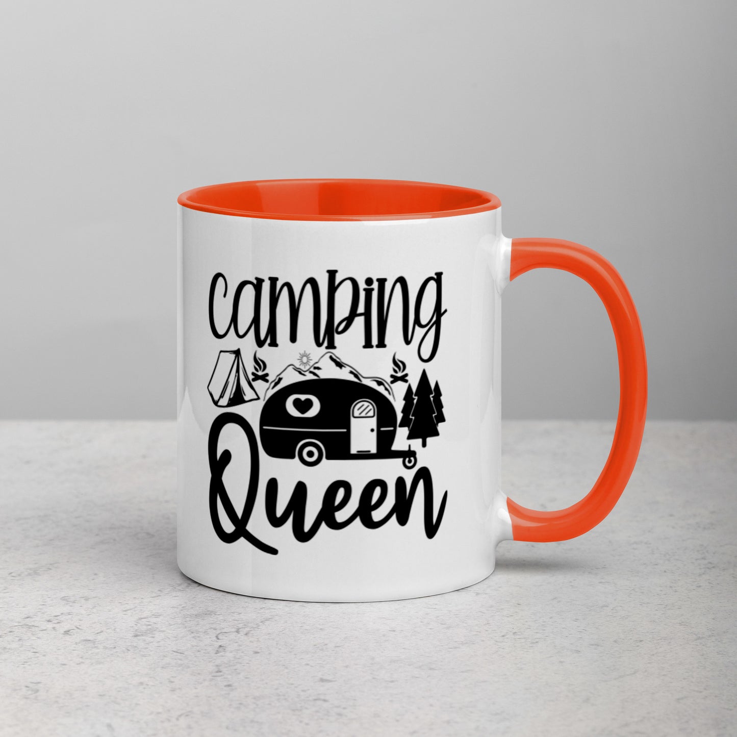 Camping Queen Mug with Colors Inside | Auto Heaven USA