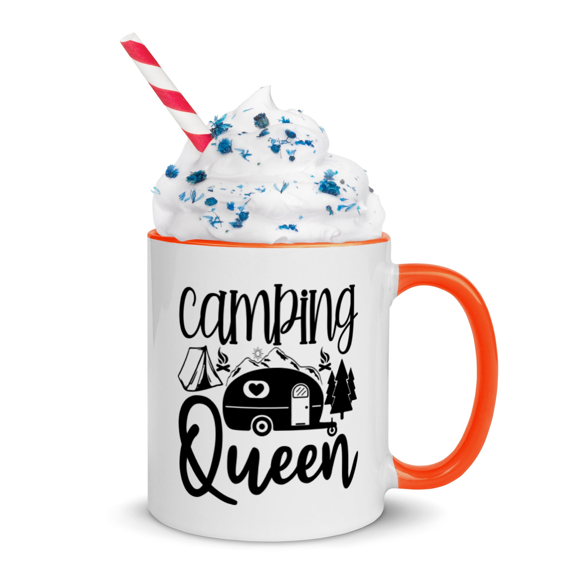 Camping Queen Mug with Colors Inside | Auto Heaven USA