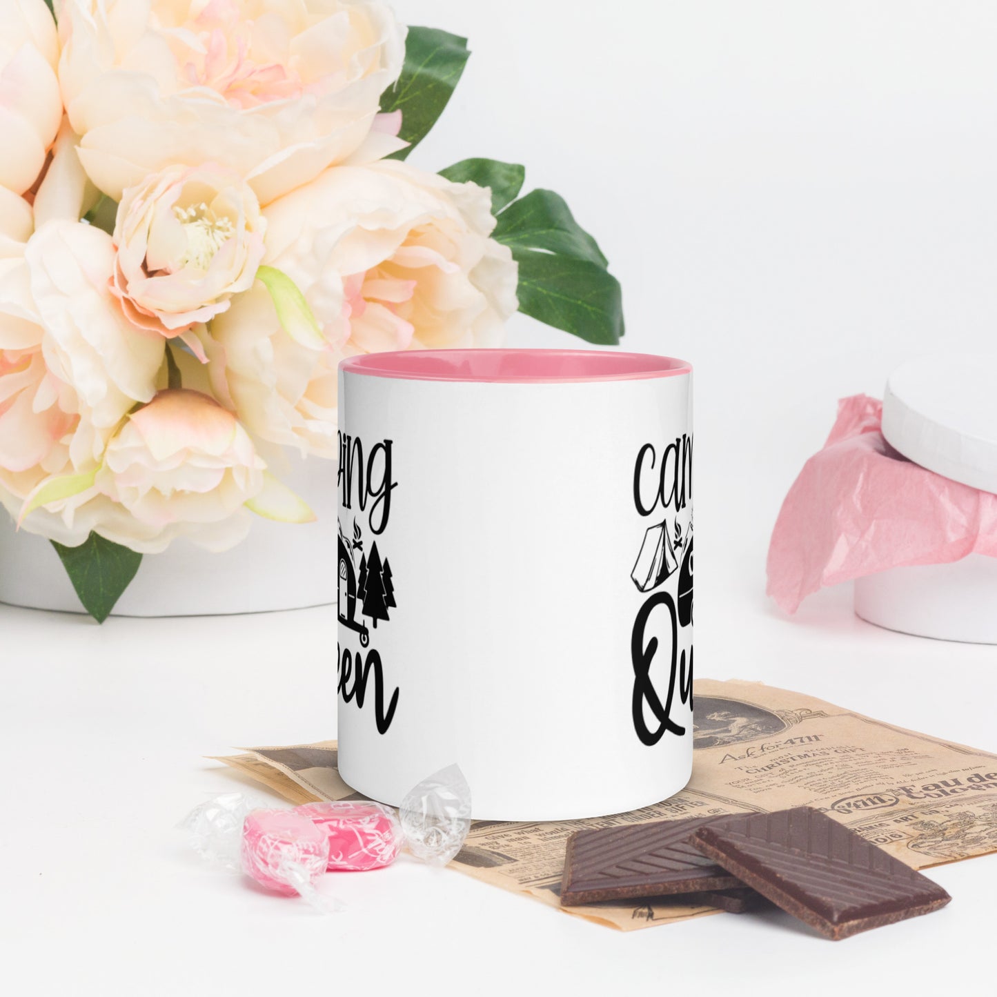 Camping Queen Mug with Colors Inside | Auto Heaven USA