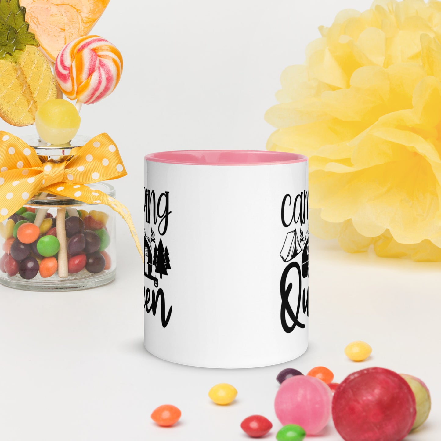 Camping Queen Mug with Colors Inside | Auto Heaven USA