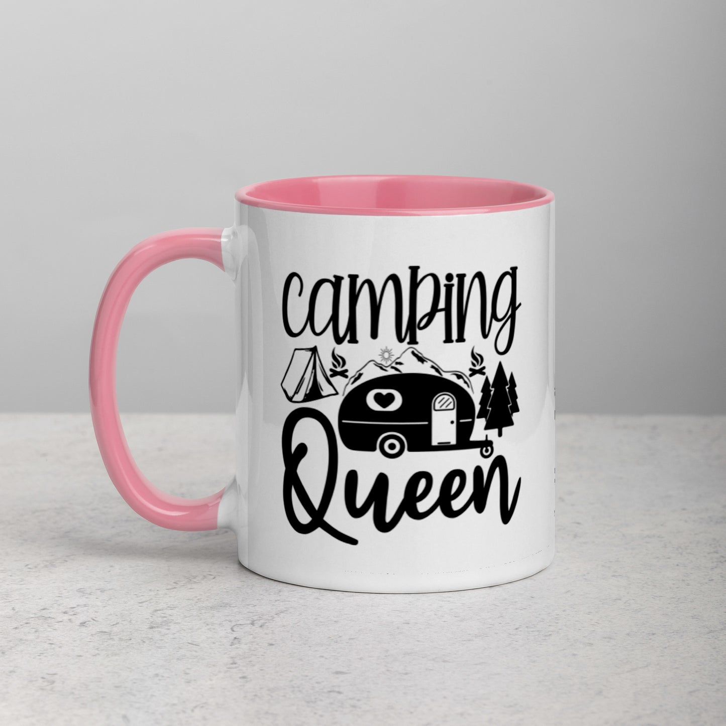 Camping Queen Mug with Colors Inside | Auto Heaven USA