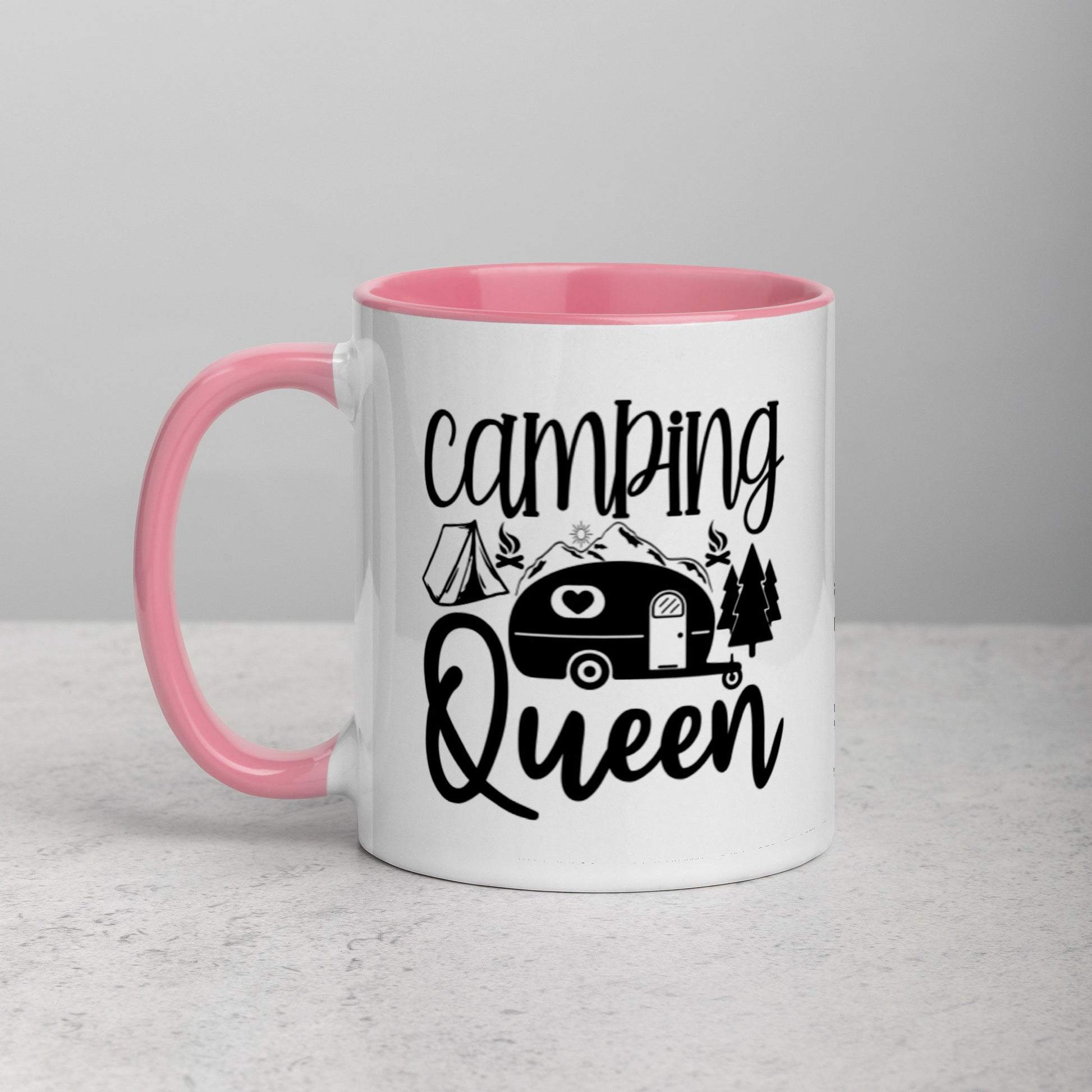 Camping Queen Mug with Colors Inside | Auto Heaven USA