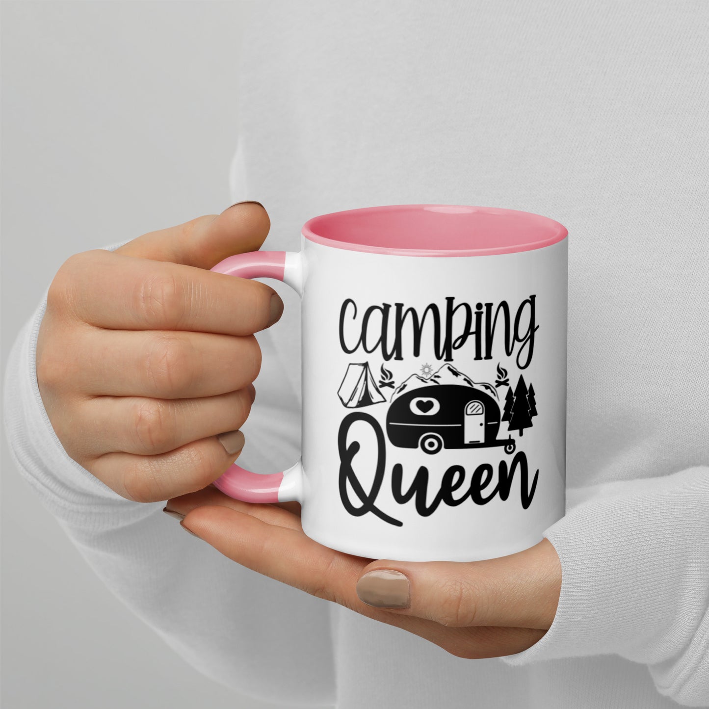 Camping Queen Mug with Colors Inside | Auto Heaven USA