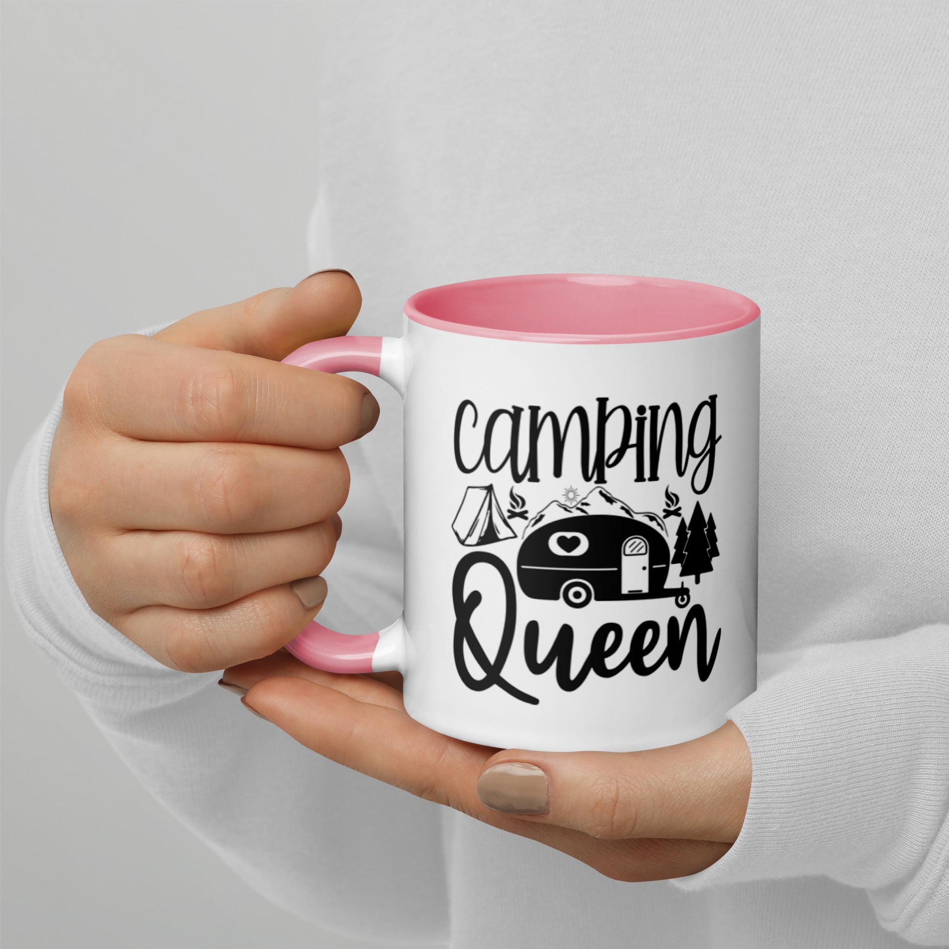 Camping Queen Mug with Colors Inside | Auto Heaven USA