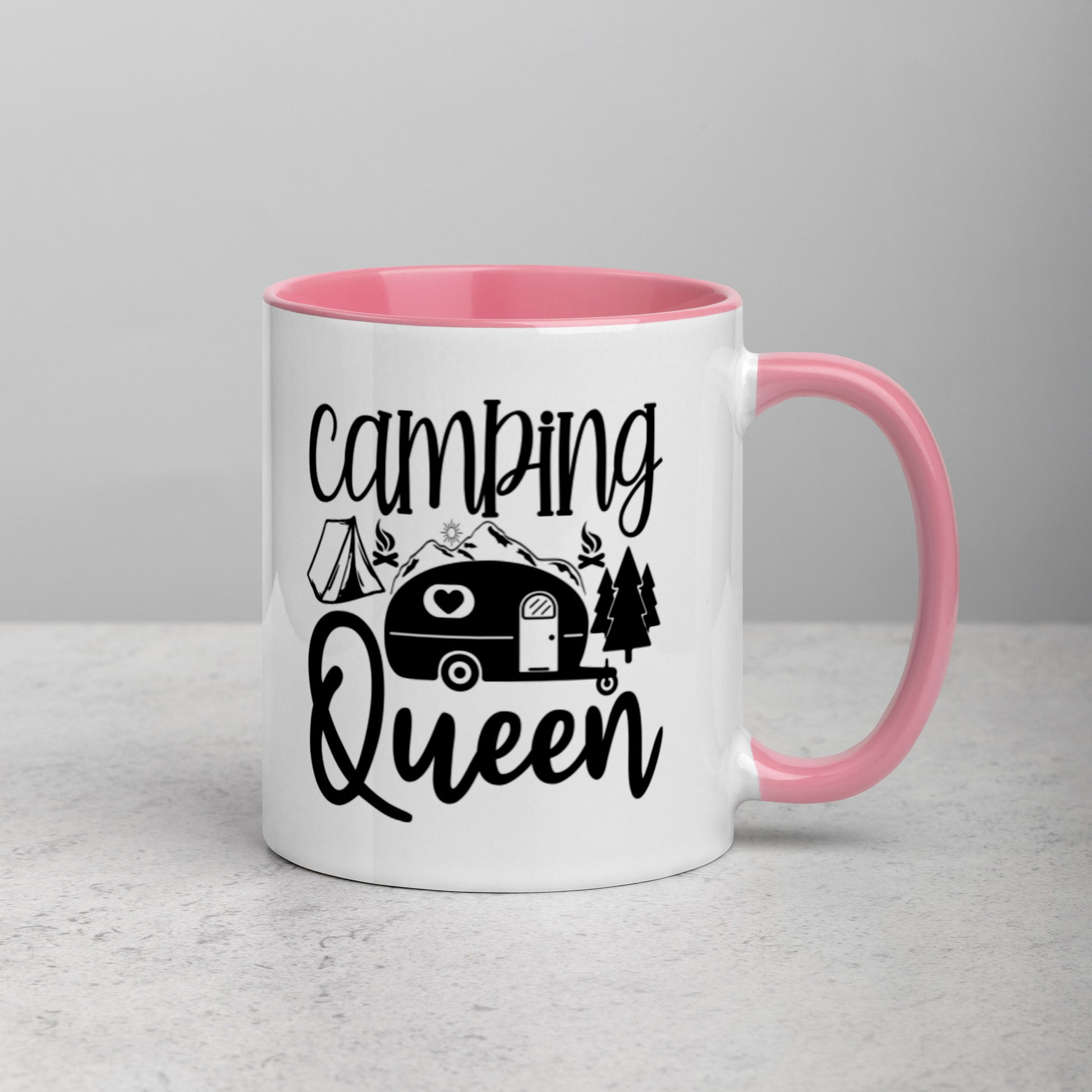Camping Queen Mug with Colors Inside | Auto Heaven USA