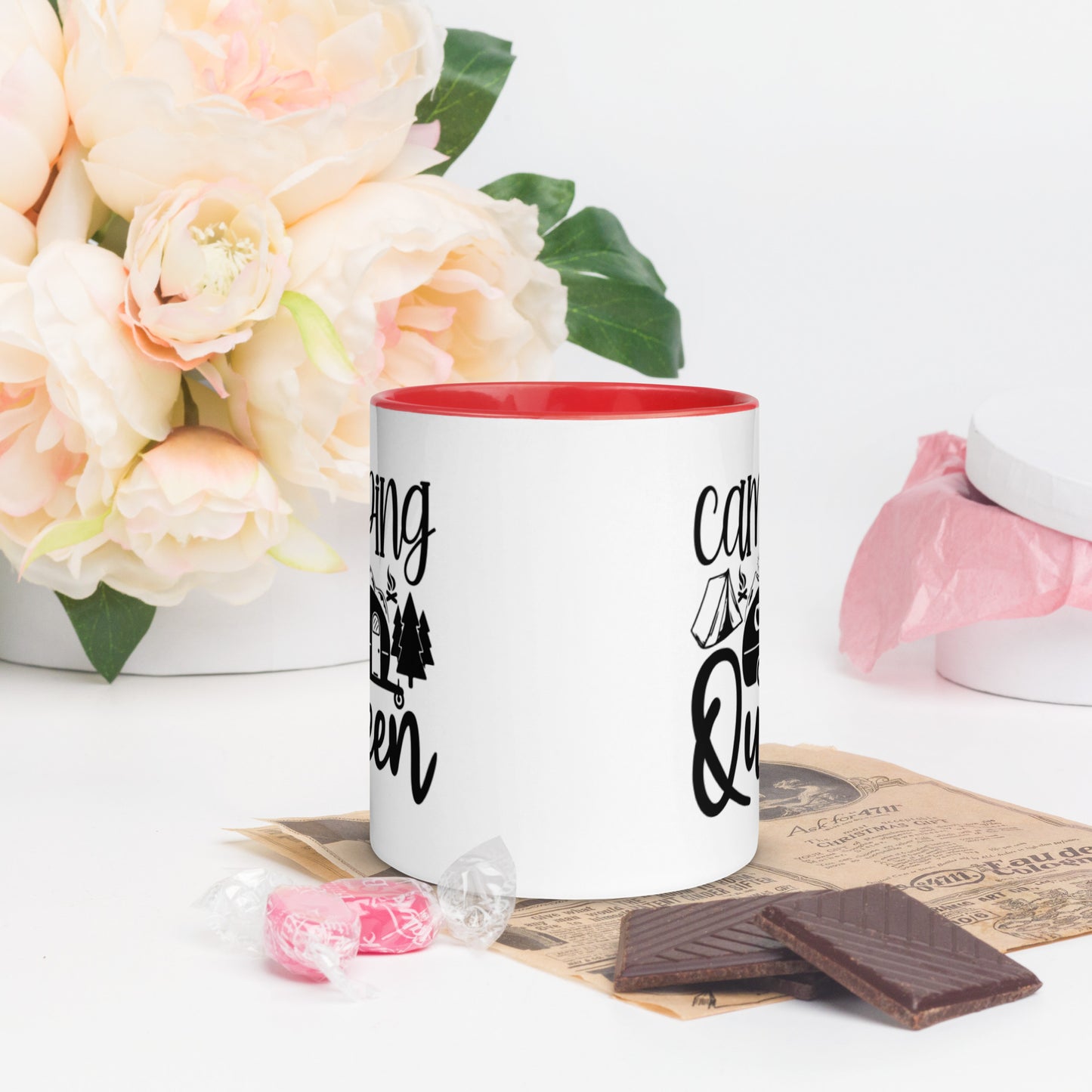 Camping Queen Mug with Colors Inside | Auto Heaven USA