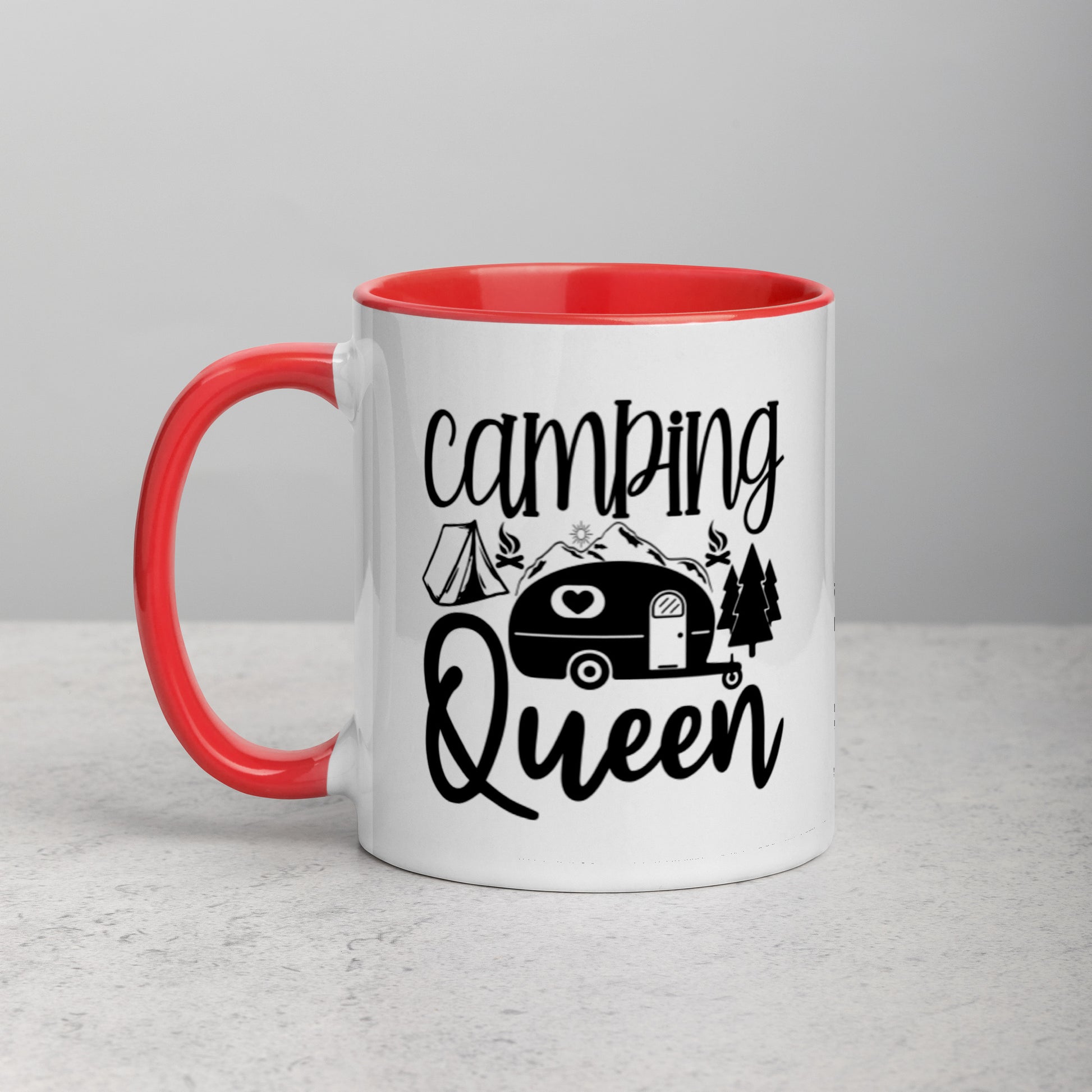 Camping Queen Mug with Colors Inside | Auto Heaven USA