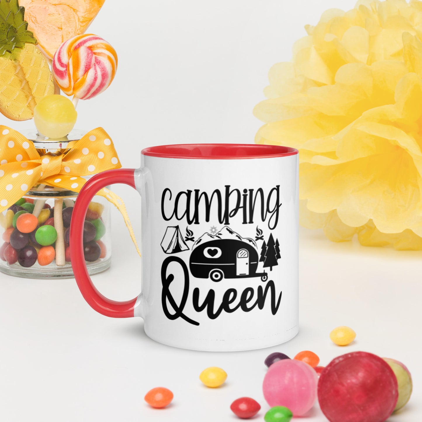 Camping Queen Mug with Colors Inside | Auto Heaven USA