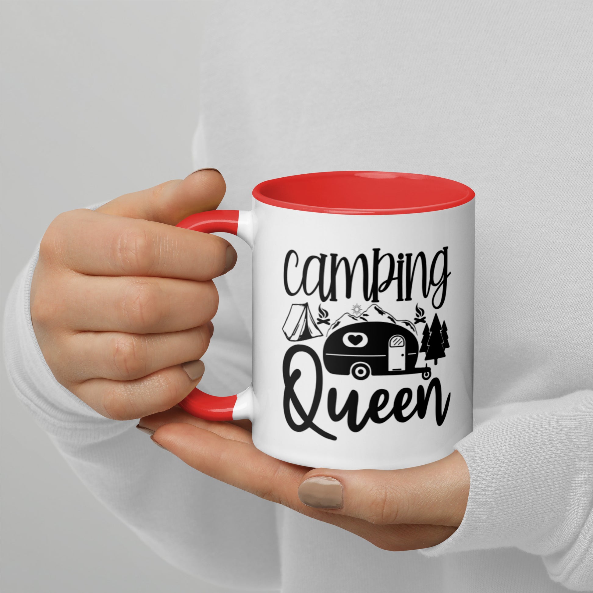 Camping Queen Mug with Colors Inside | Auto Heaven USA
