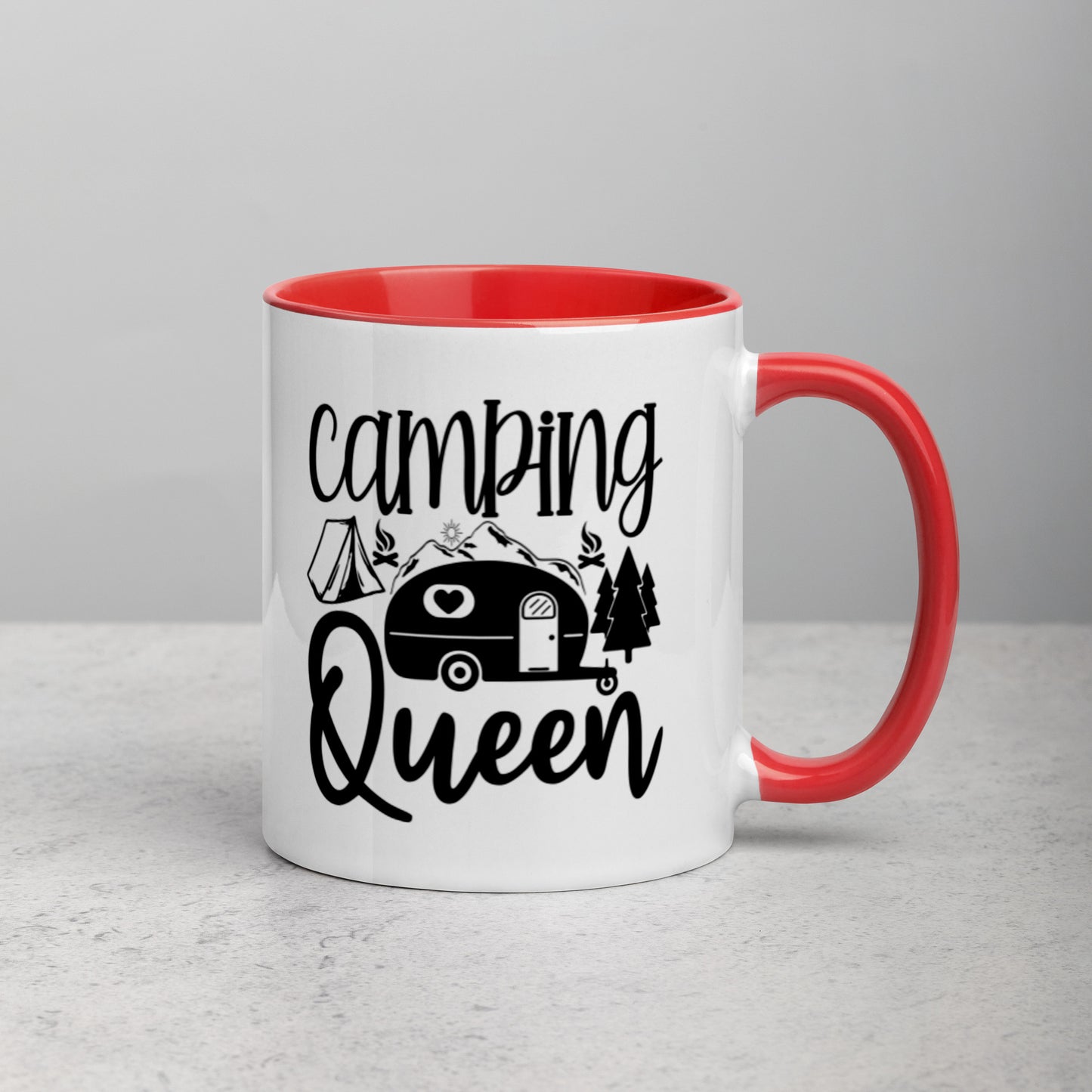 Camping Queen Mug with Colors Inside | Auto Heaven USA