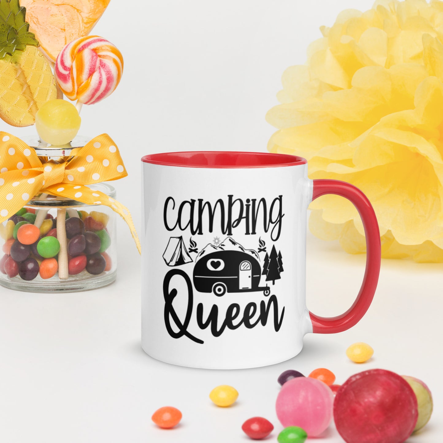 Camping Queen Mug with Colors Inside | Auto Heaven USA