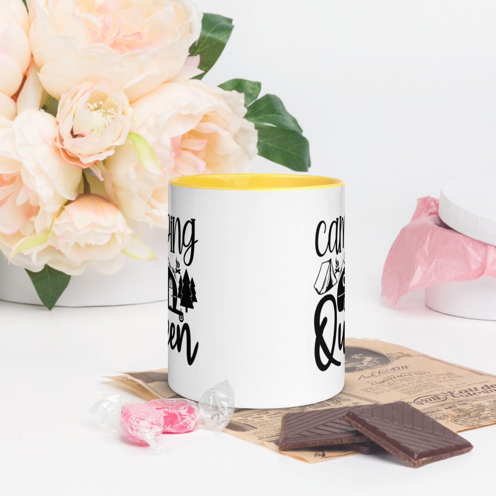 Camping Queen Mug with Colors Inside | Auto Heaven USA