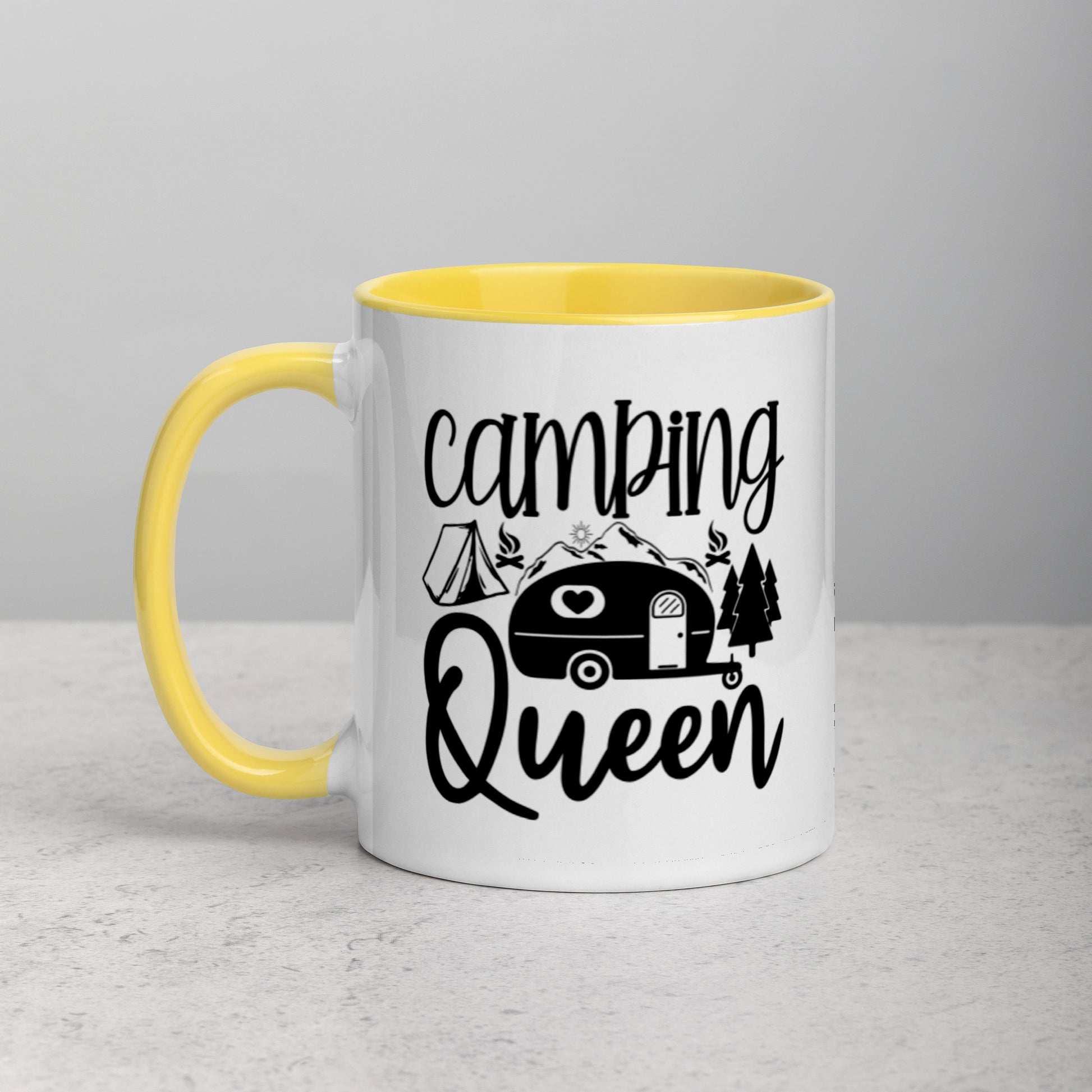 Camping Queen Mug with Colors Inside | Auto Heaven USA