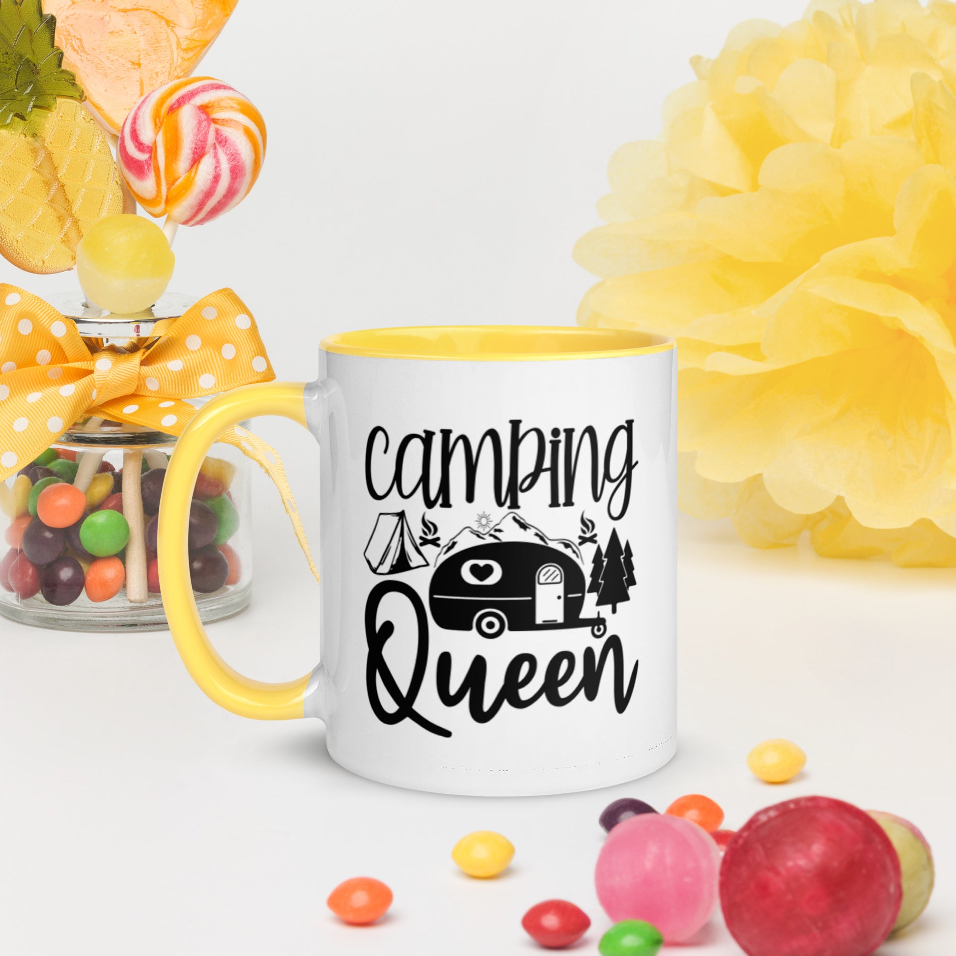 Camping Queen Mug with Colors Inside | Auto Heaven USA