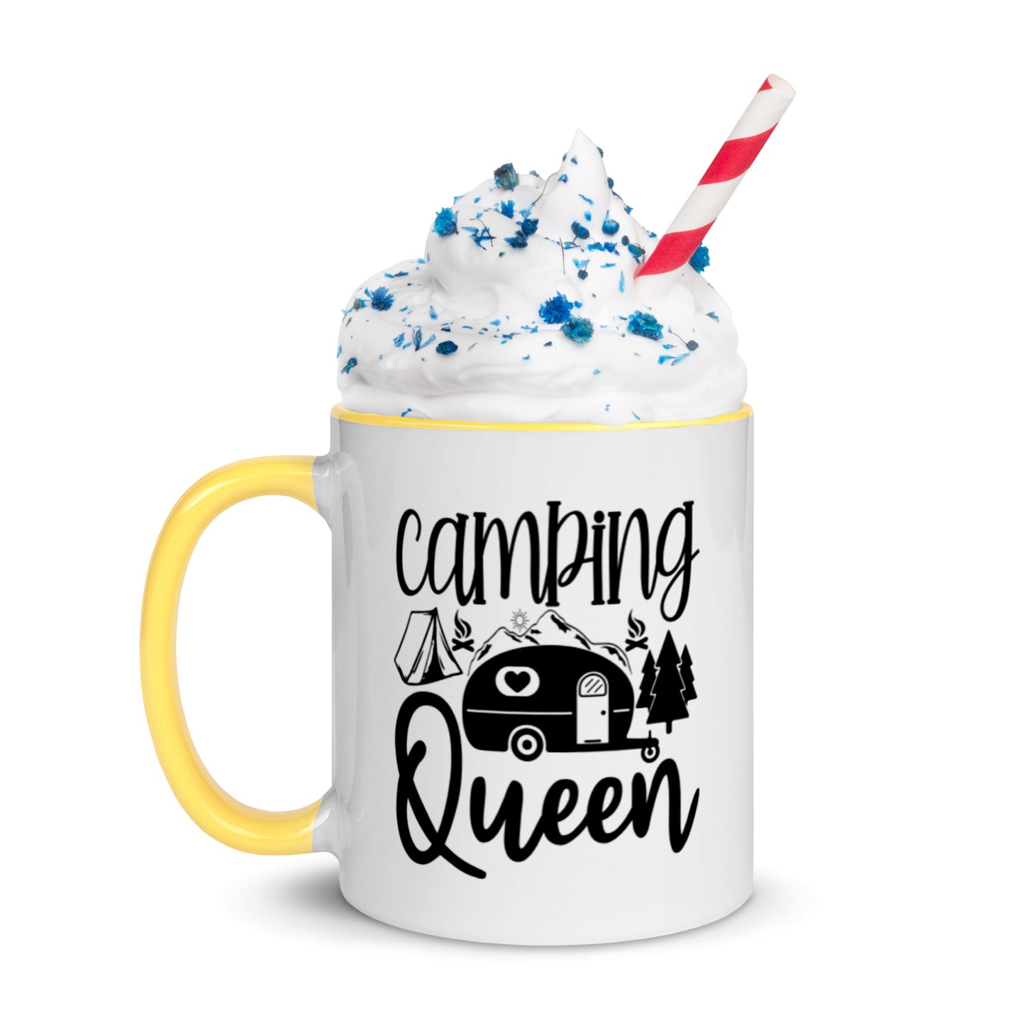 Camping Queen Mug with Colors Inside | Auto Heaven USA