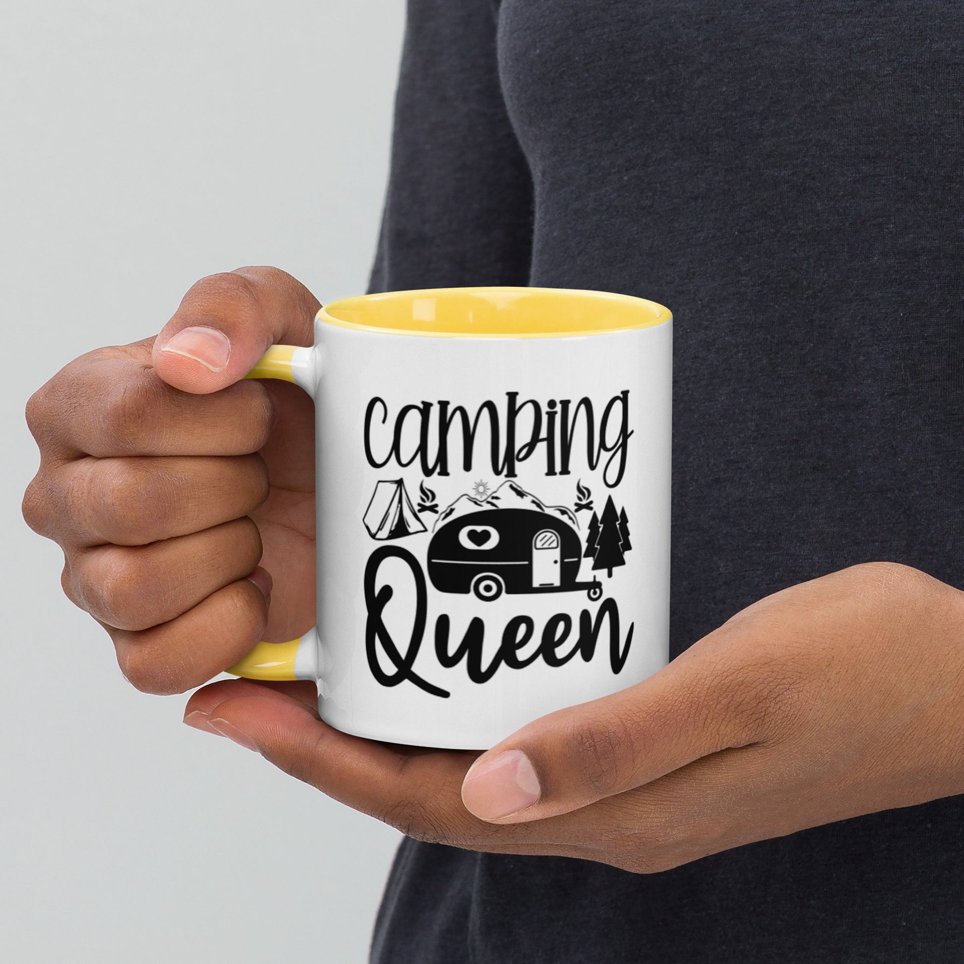 Camping Queen Mug with Colors Inside | Auto Heaven USA