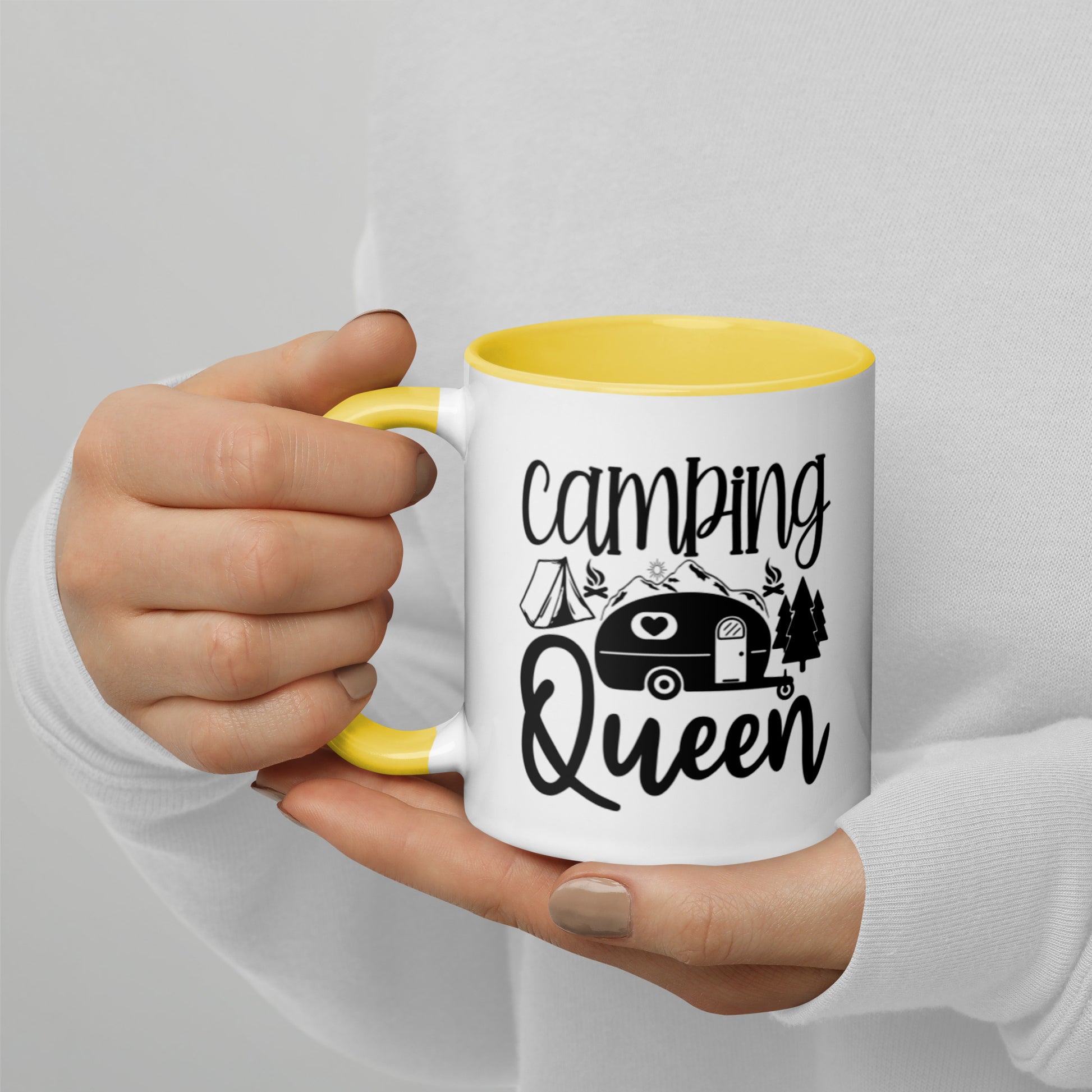 Camping Queen Mug with Colors Inside | Auto Heaven USA