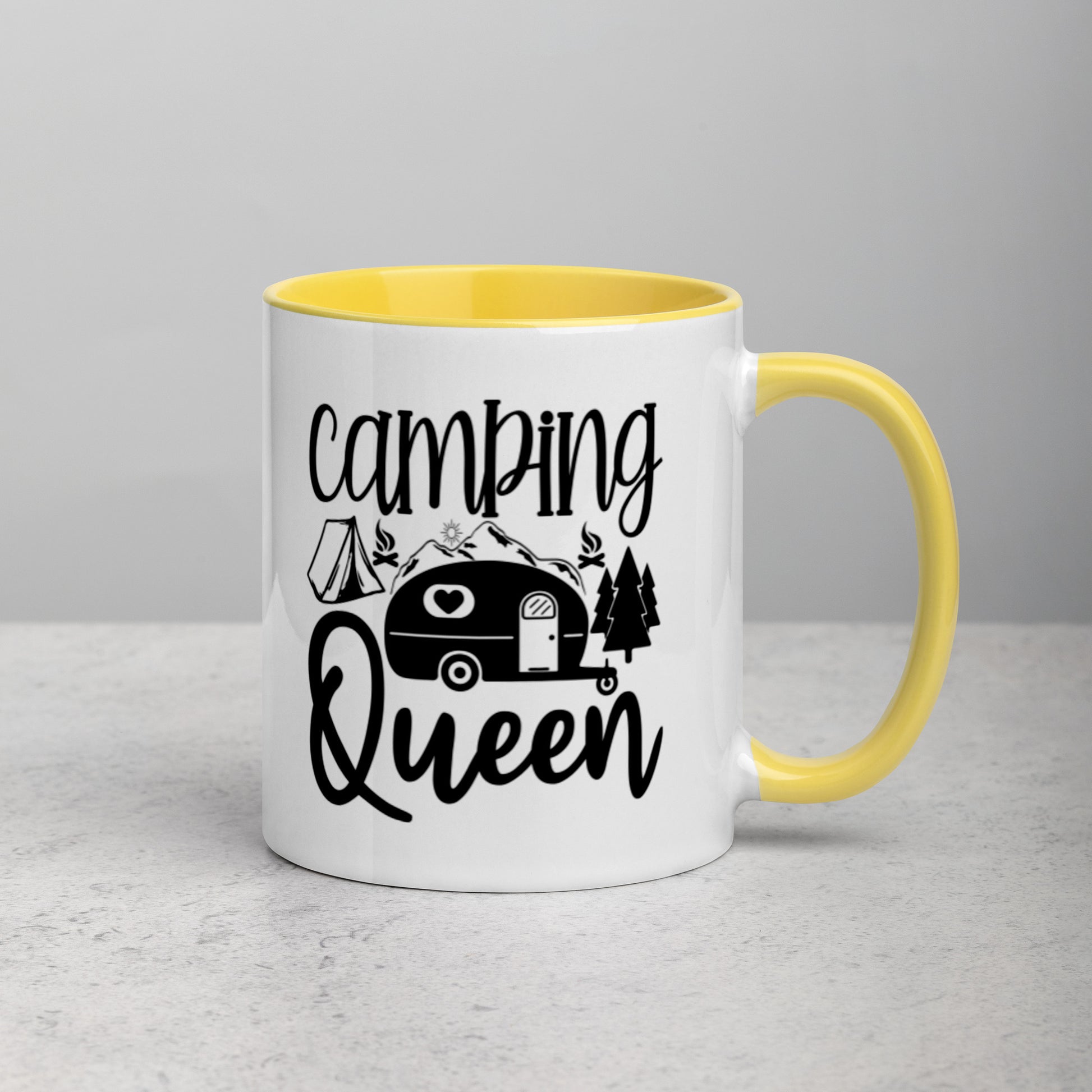 Camping Queen Mug with Colors Inside | Auto Heaven USA