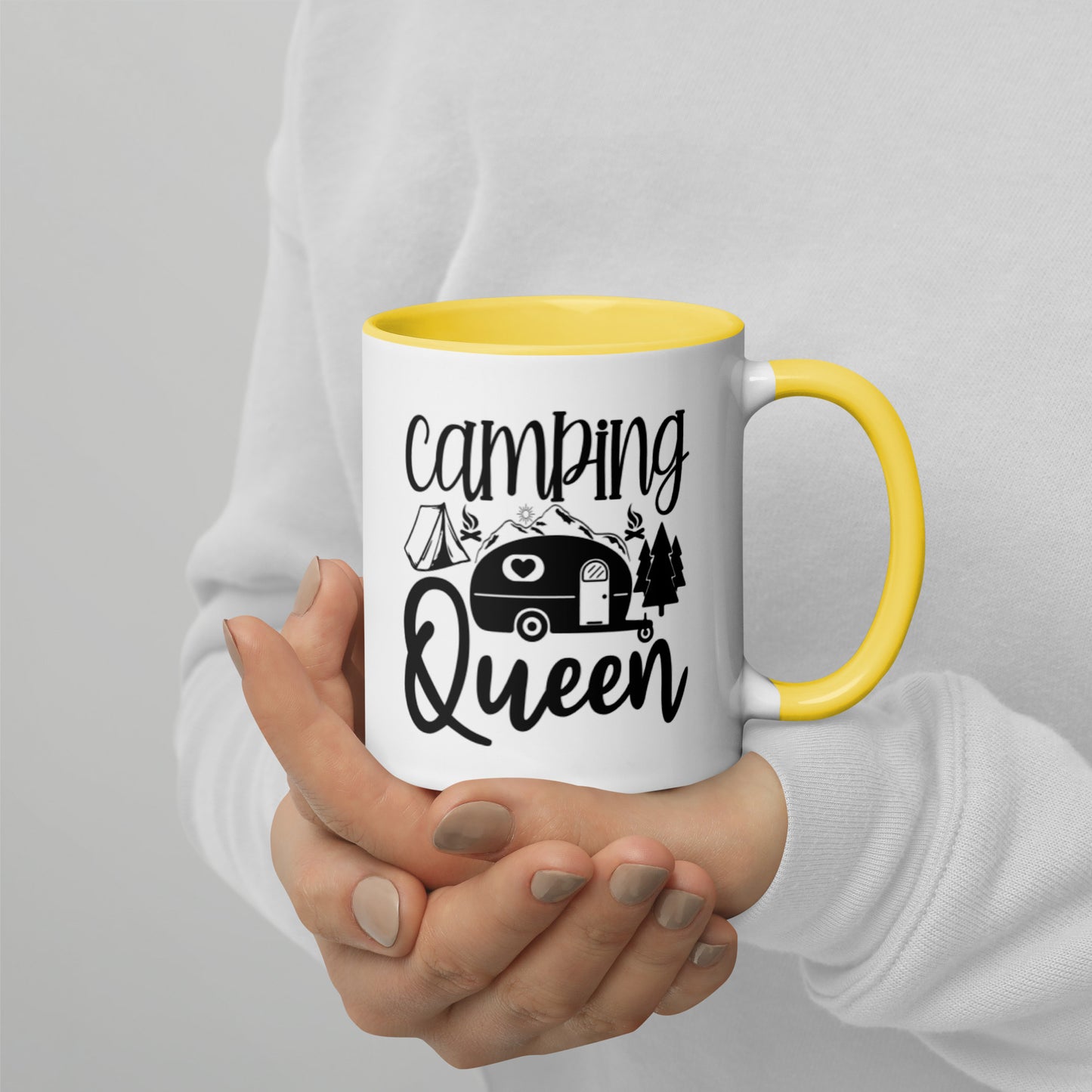 Camping Queen Mug with Colors Inside | Auto Heaven USA