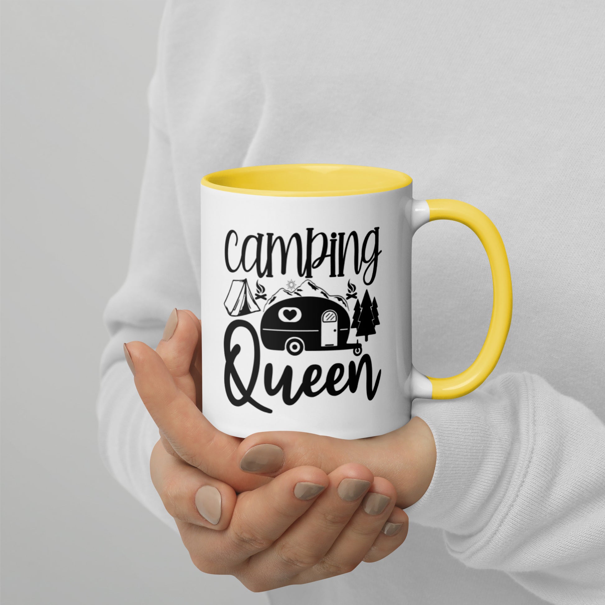 Camping Queen Mug with Colors Inside | Auto Heaven USA