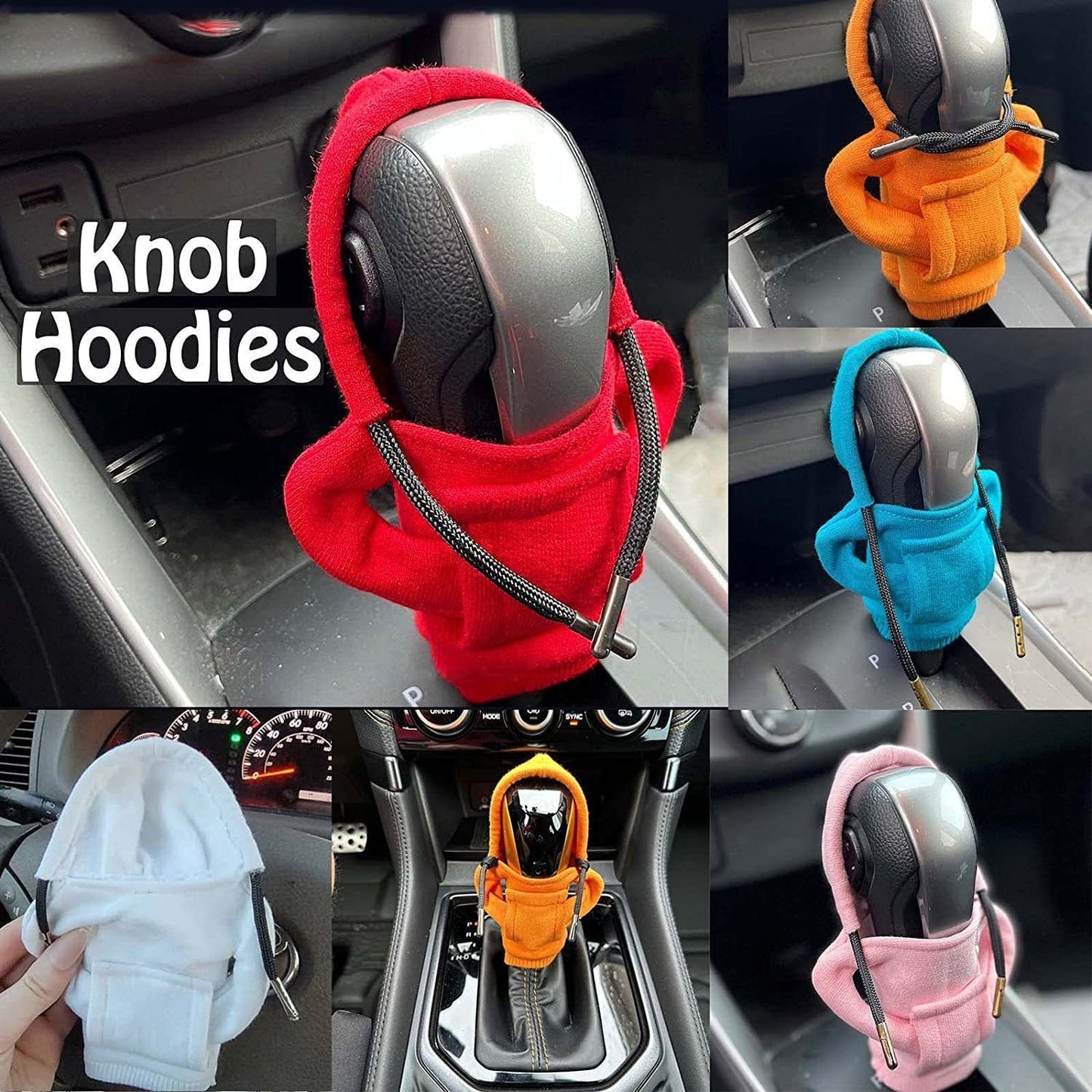 Gear Shift Knob Hoodie Cover Handle Knob Gear Shift Knob Hoodie Cover Manual Or Automatic | Auto Heaven USA