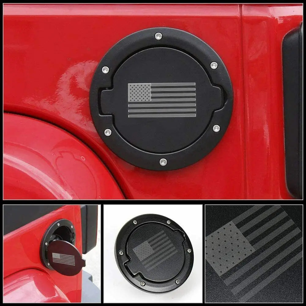 Fuel Filler Door Cover Gas Cap For Jeep Wrangler JK 07-2018 | Auto Heaven USA