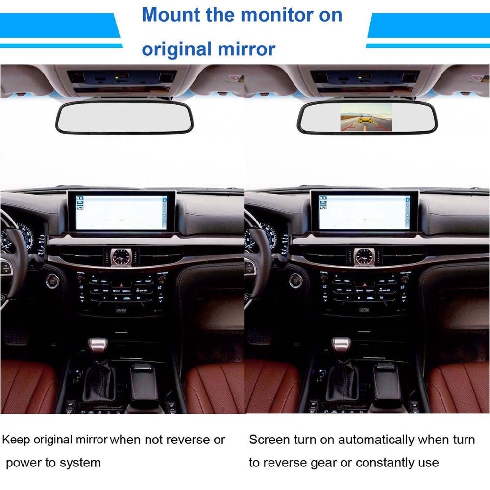 WiFi Rear View System With Cigarette Lighter Wireless Car Mirror | Auto Heaven USA